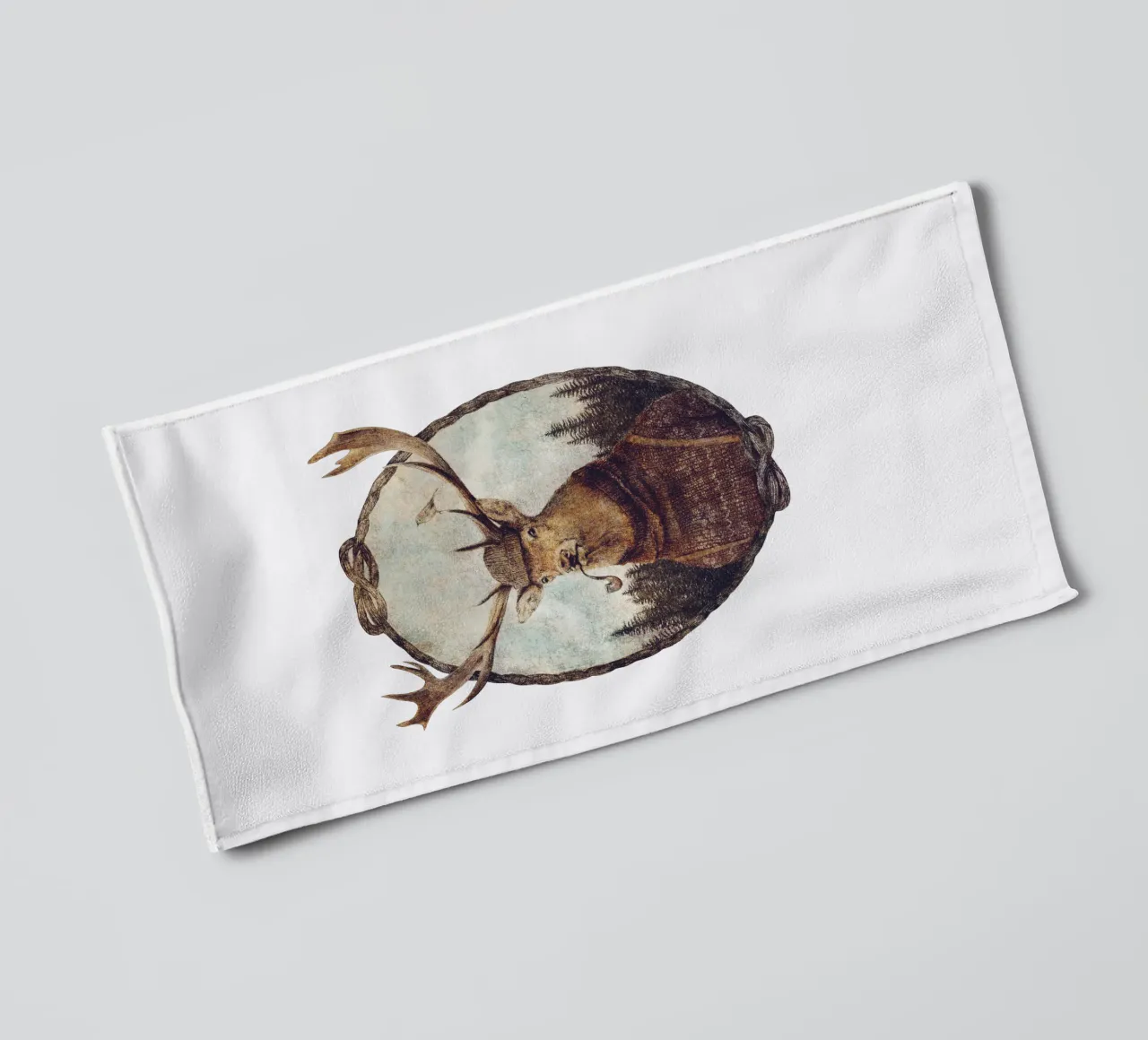 Wild Thinking towel by mikekoubou