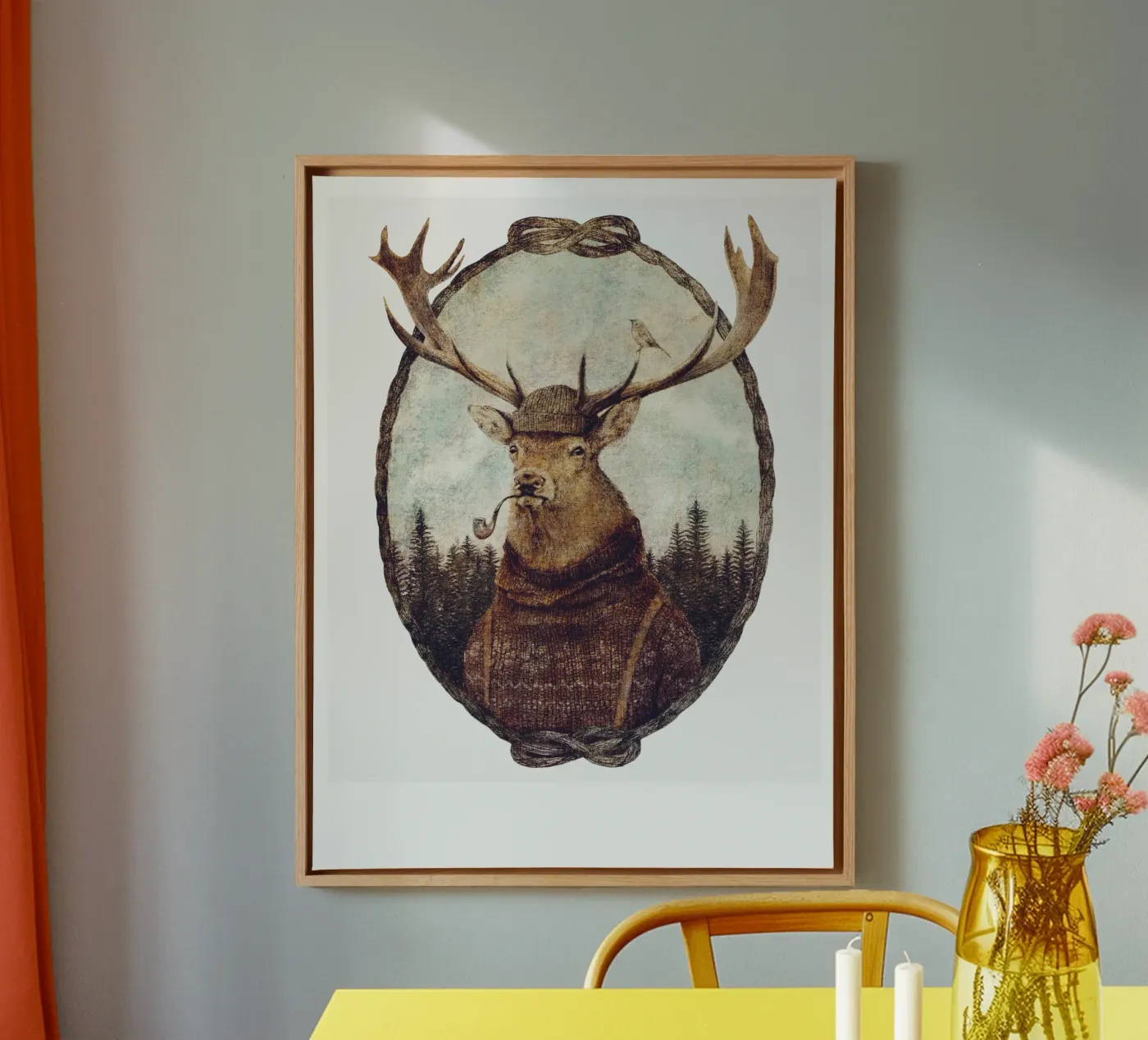 Wild Thinking canvas by mikekoubou