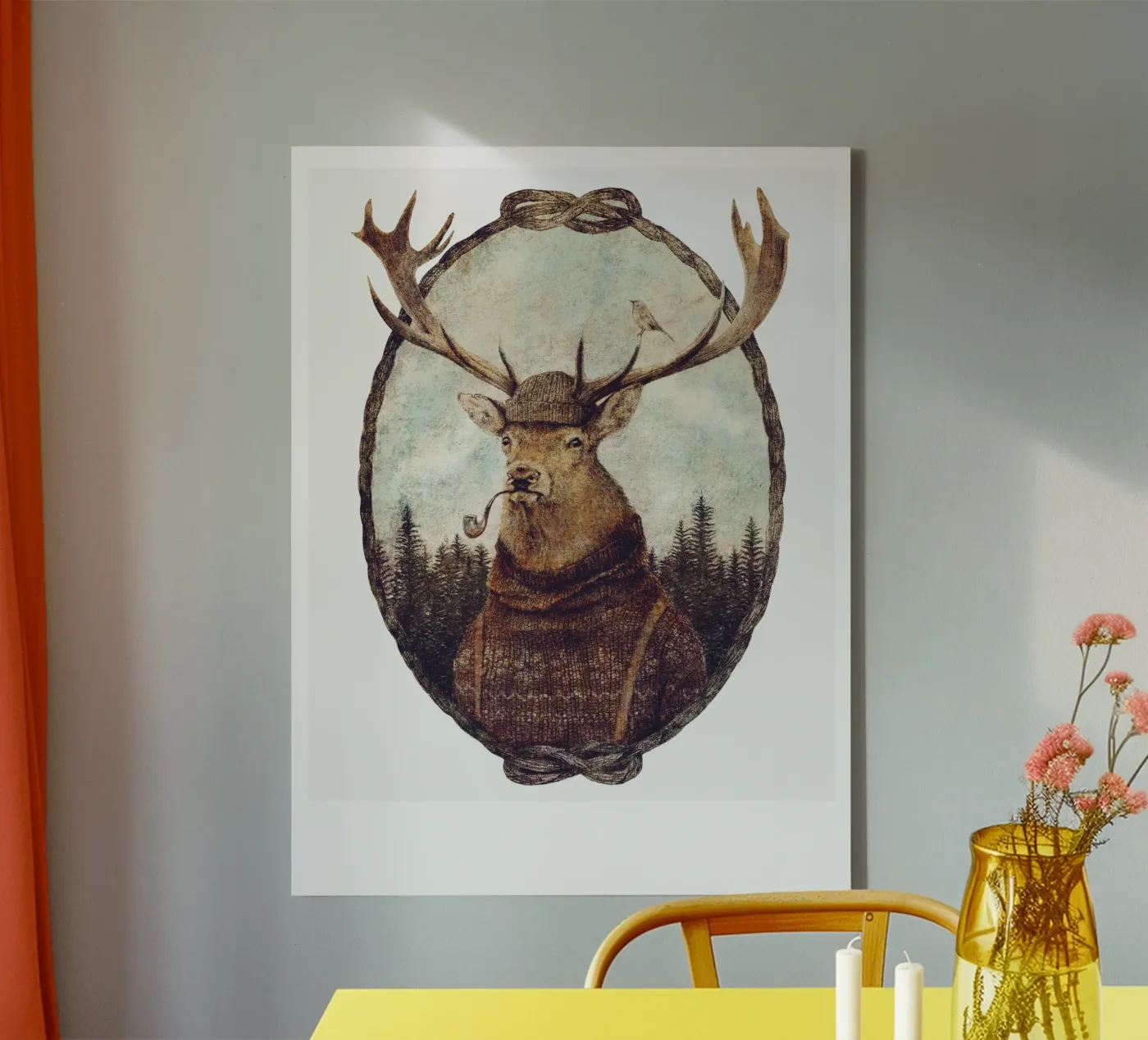 Wild Thinking canvas by mikekoubou