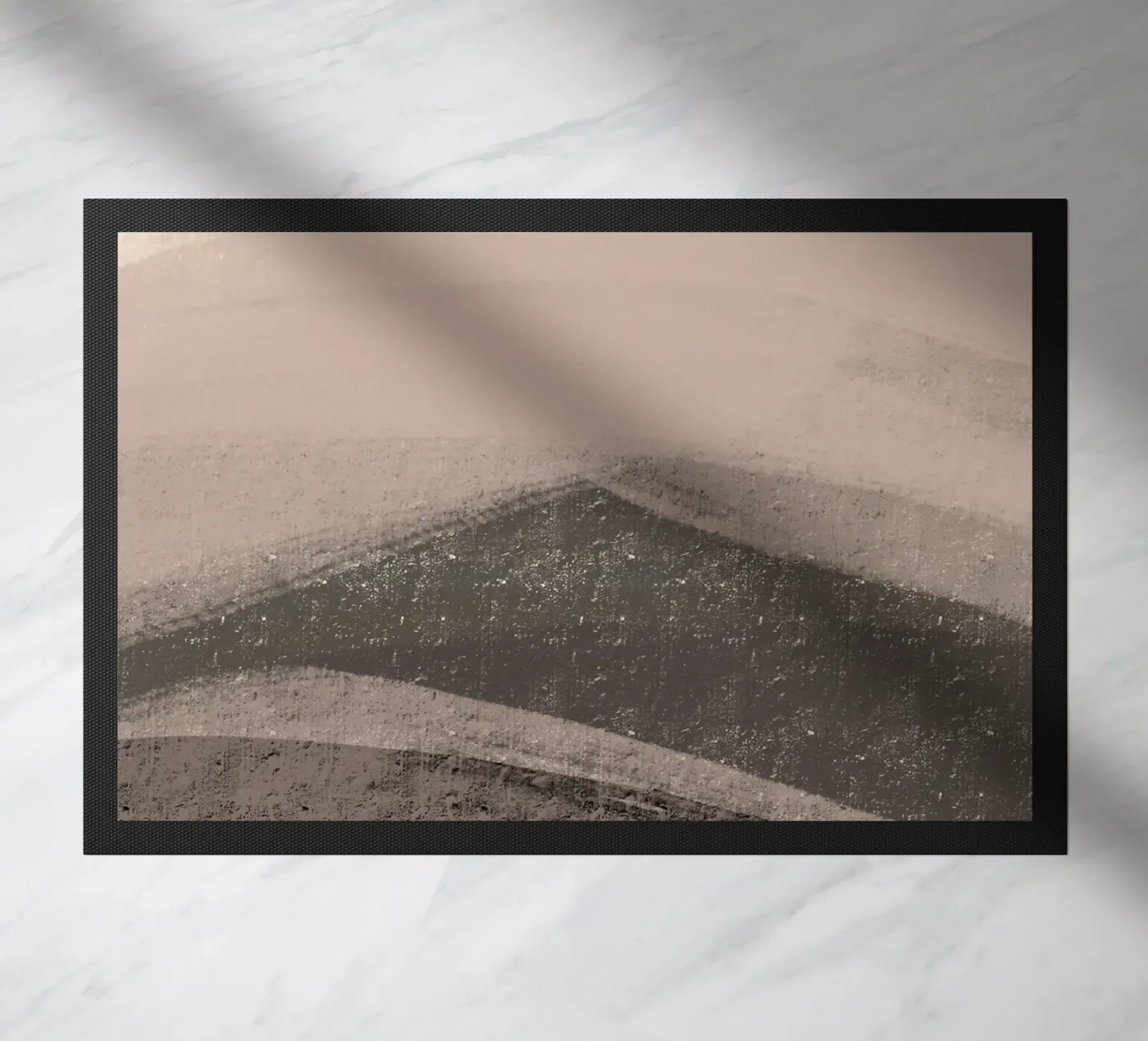 Abstract Mountains doormat by nileshkikuuchise