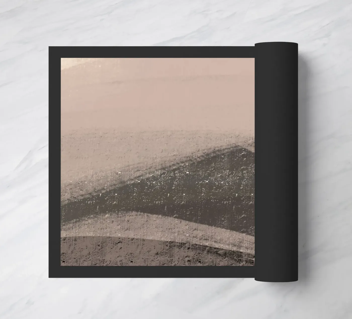 Abstract Mountains doormat by nileshkikuuchise