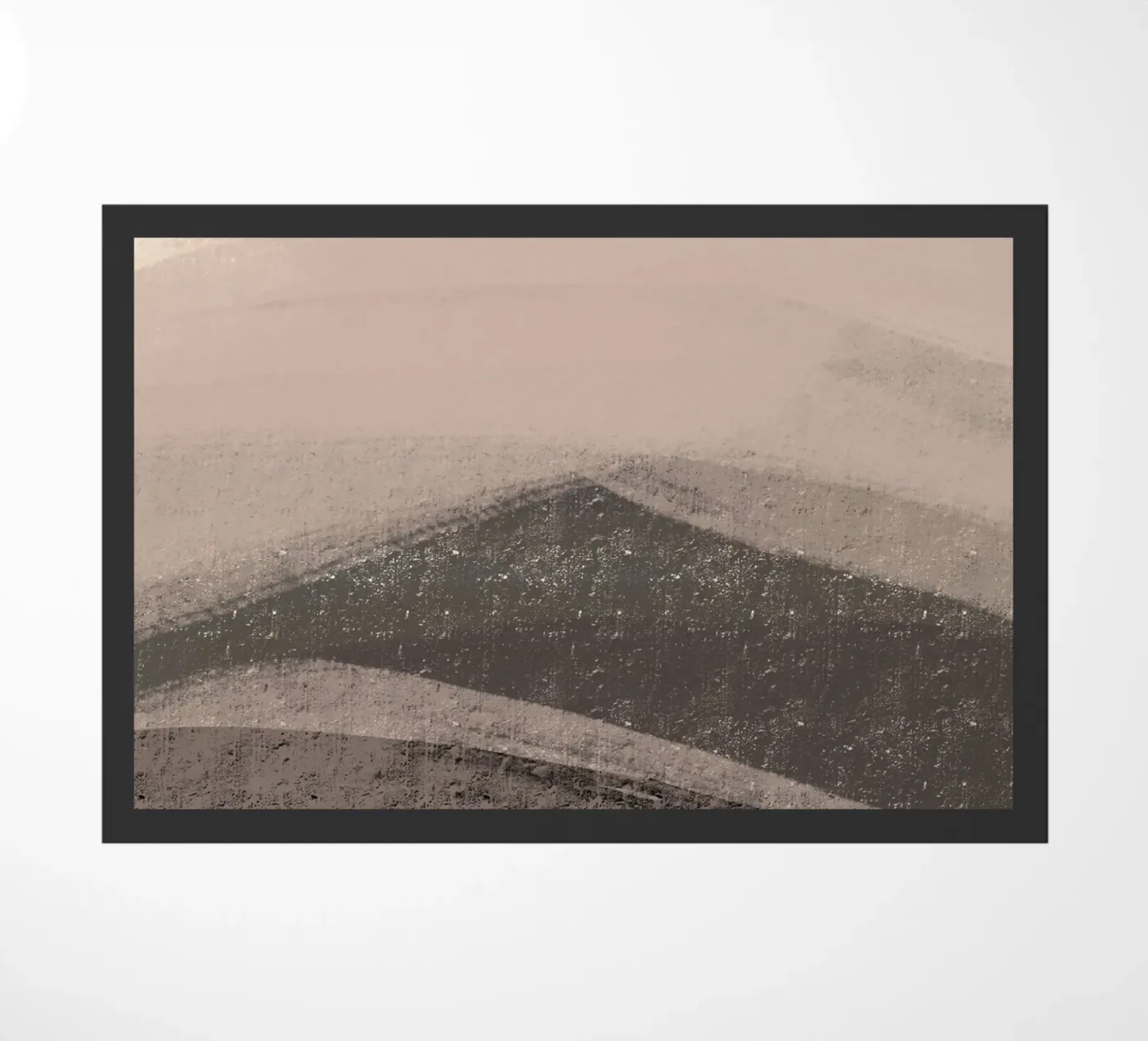 Abstract Mountains doormat by nileshkikuuchise