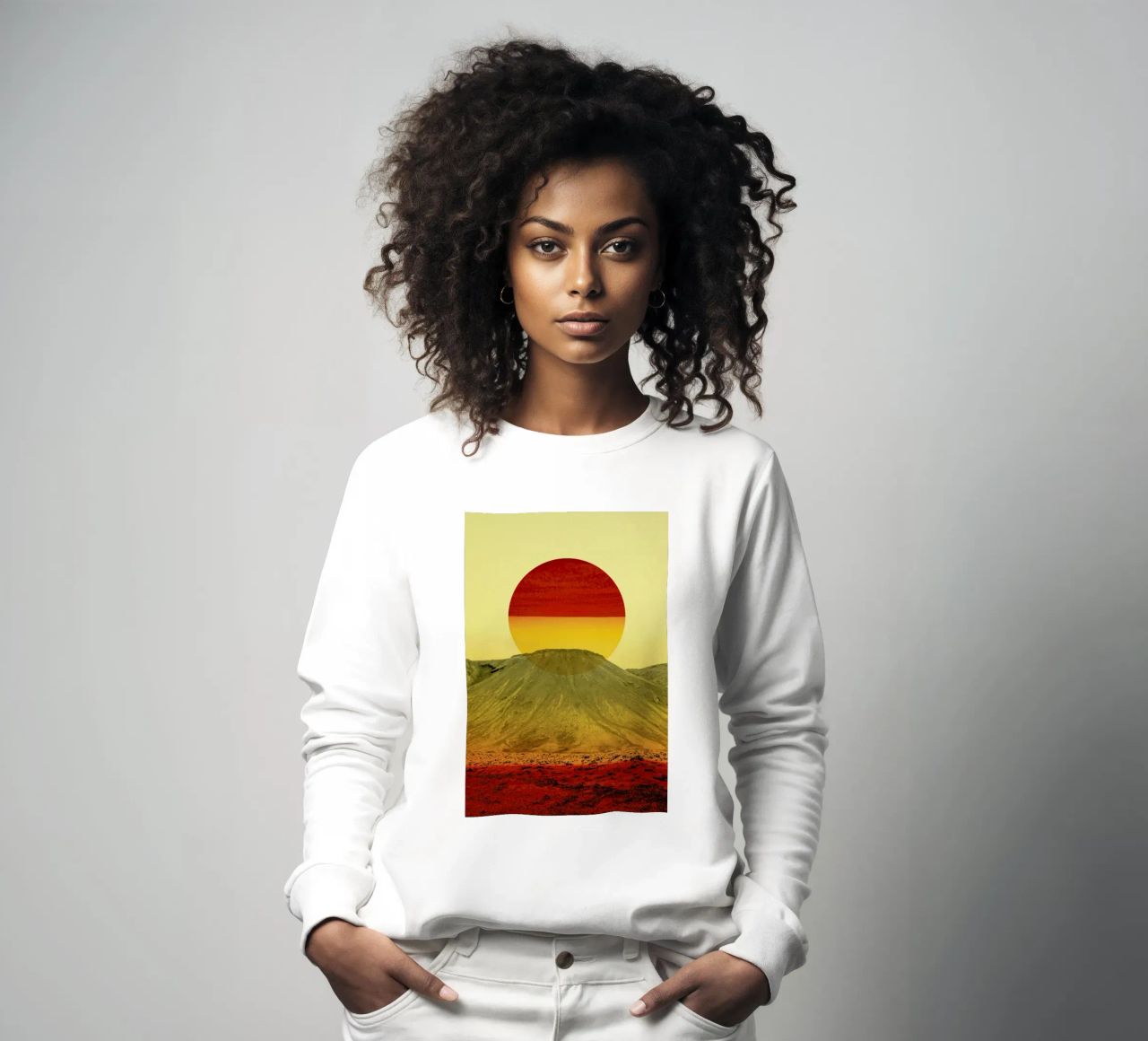 Warm abstraction felpa da Stoian Hitrov