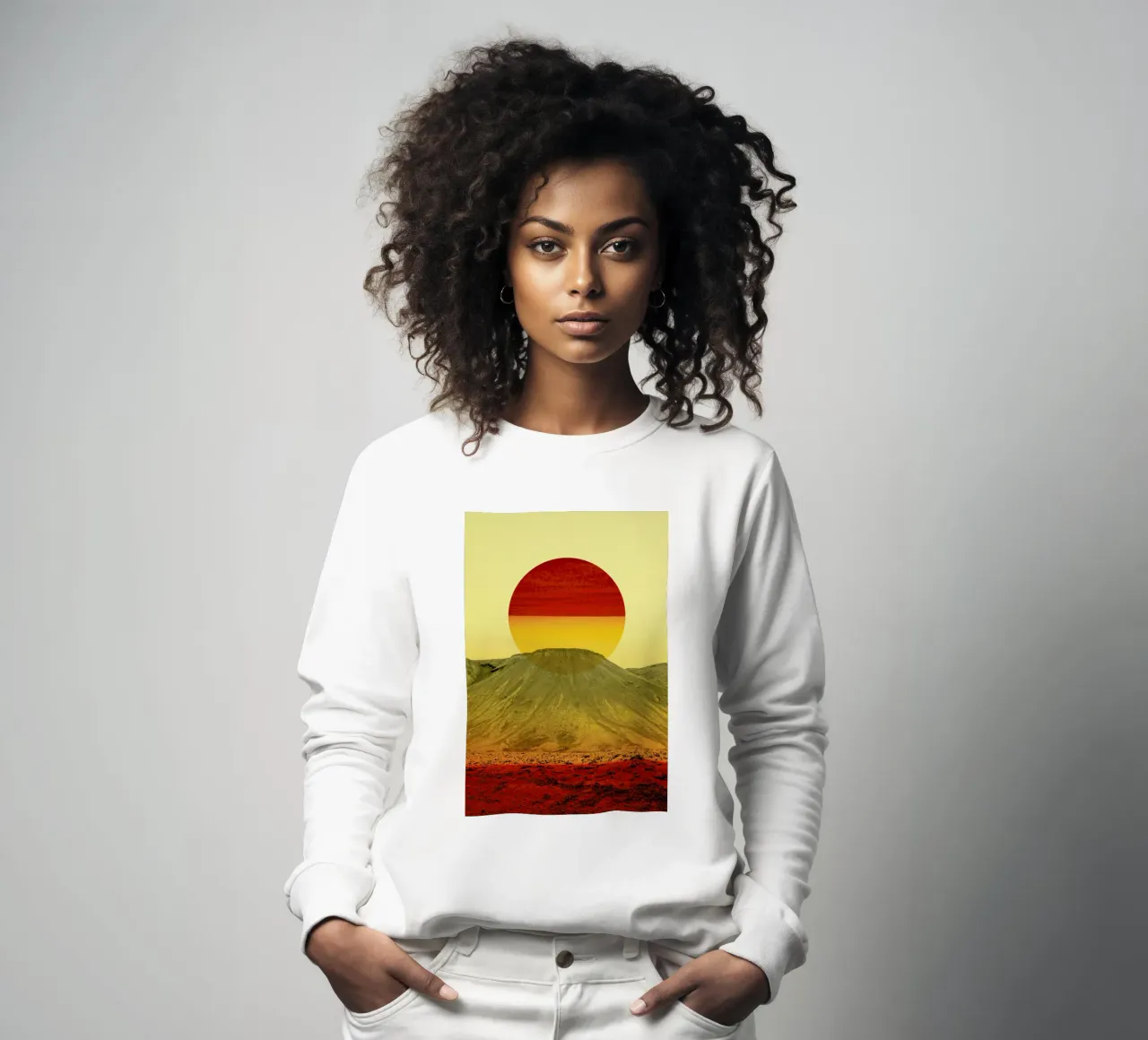 Warm abstraction felpa da Stoian Hitrov