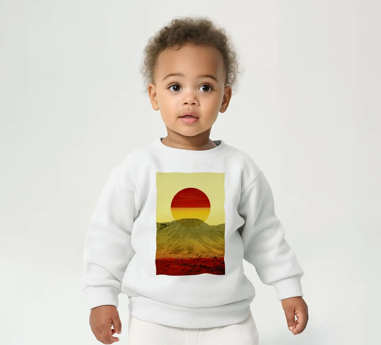 Warm abstraction felpa neonato da Stoian Hitrov