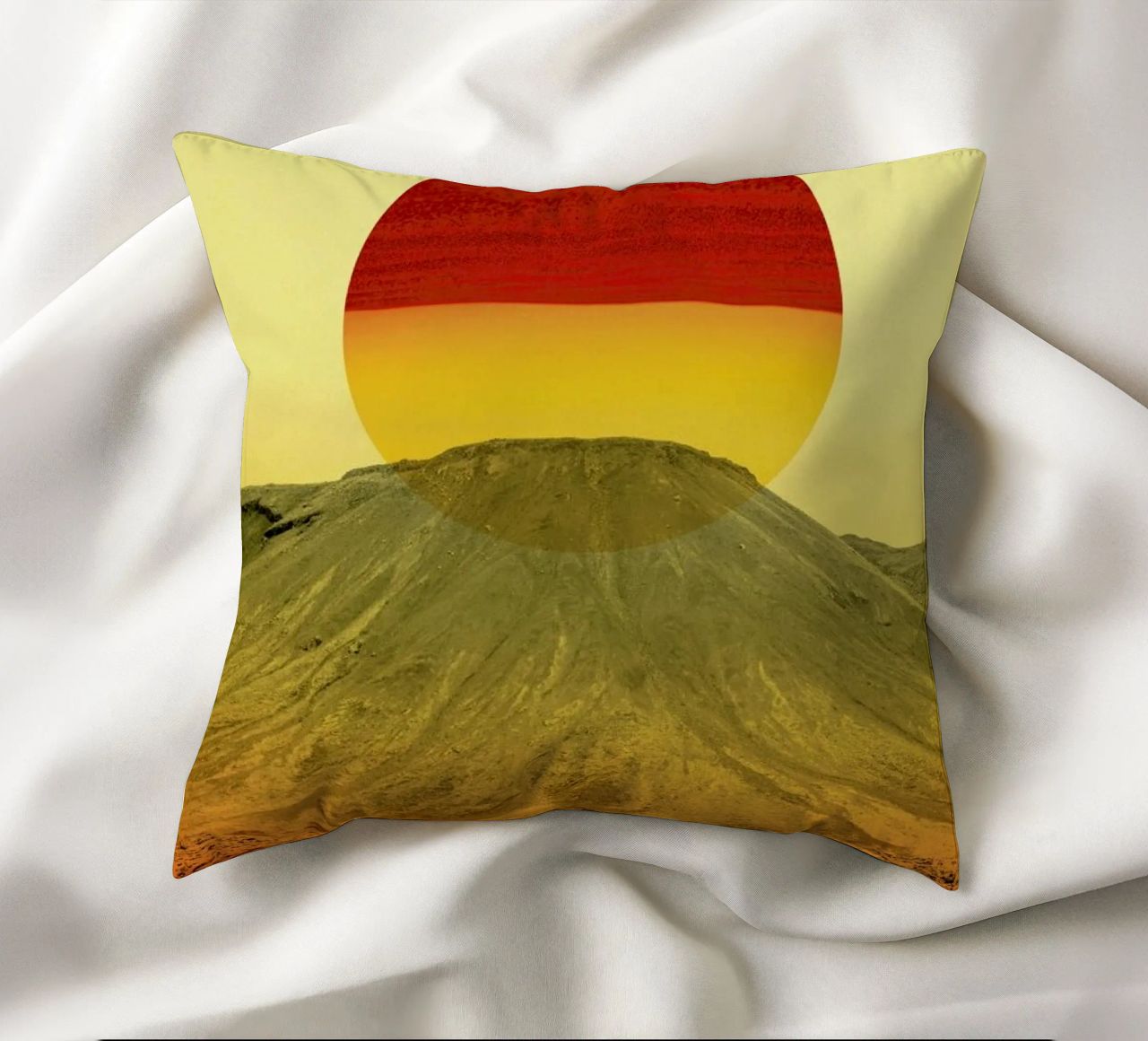 Warm abstraction cuscino da Stoian Hitrov
