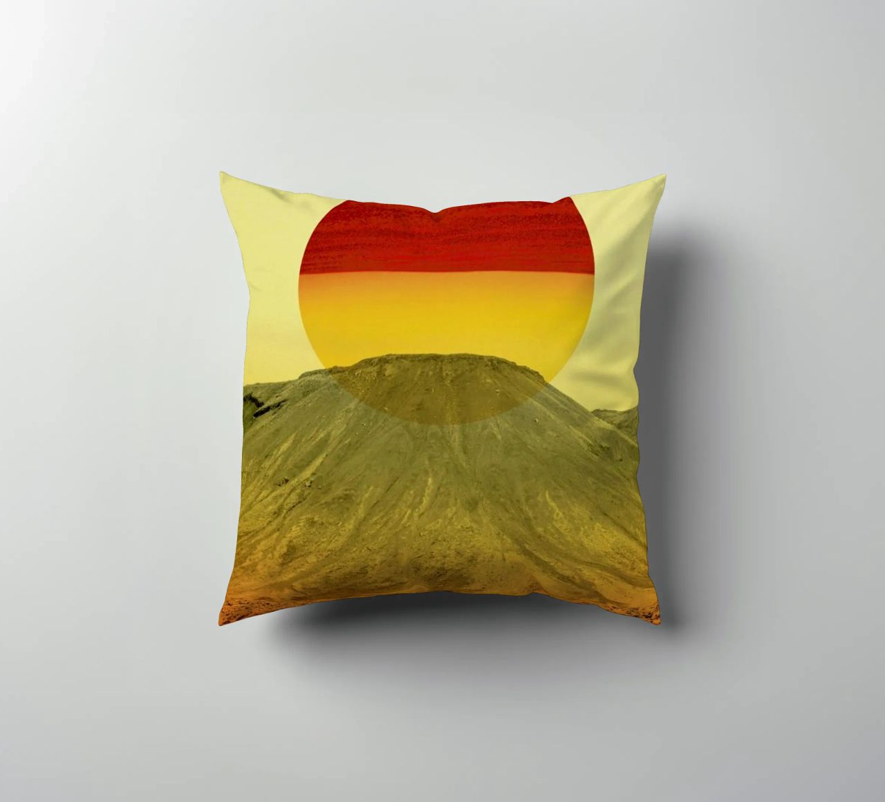 Warm abstraction cuscino da Stoian Hitrov