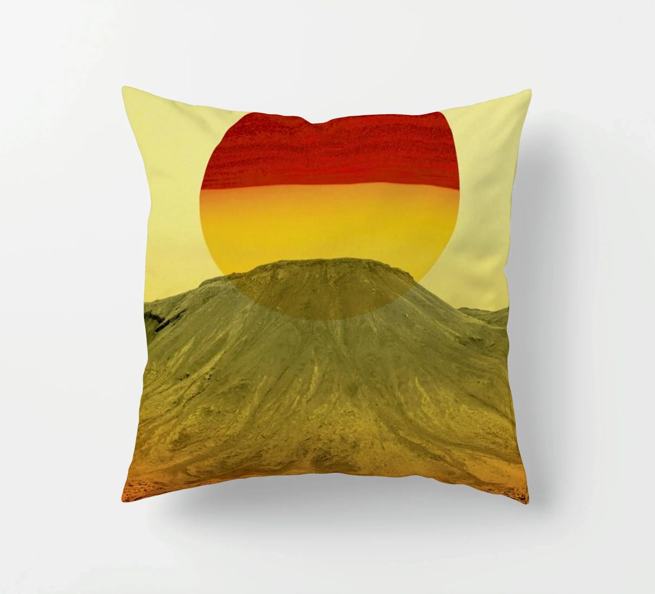 Warm abstraction cuscino da Stoian Hitrov