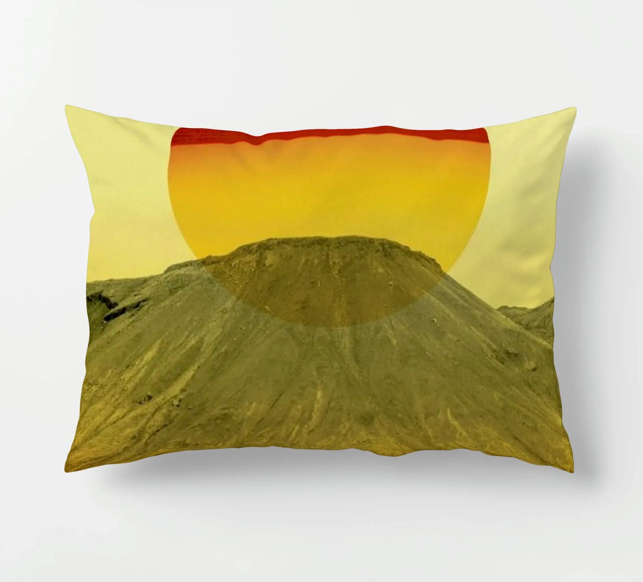 Warm abstraction cuscino da Stoian Hitrov
