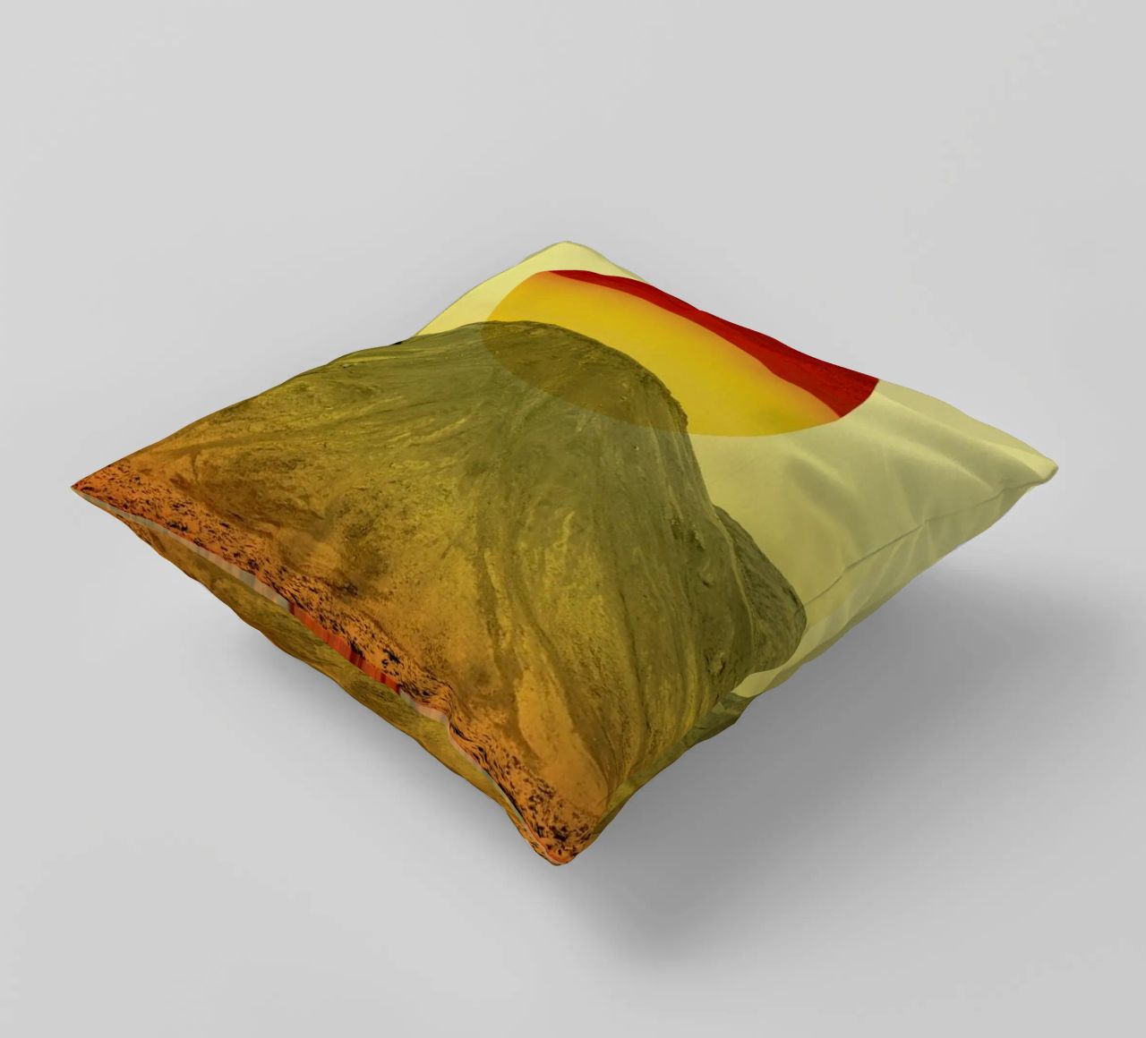 Warm abstraction cuscino da Stoian Hitrov