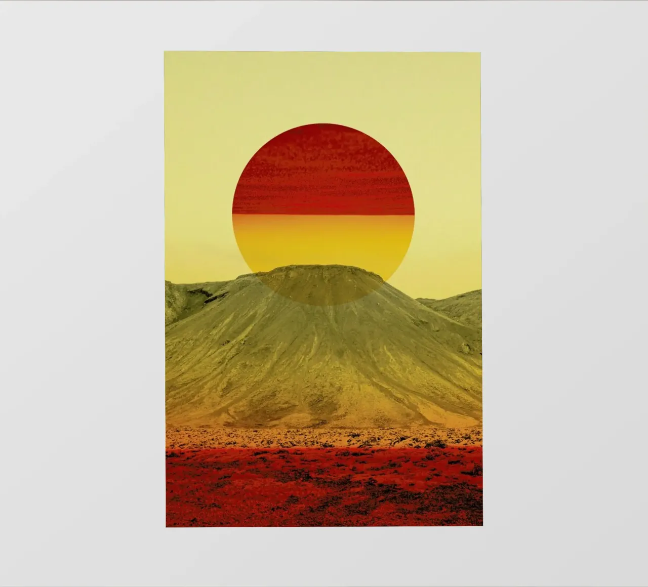 Warm abstraction telo in pvc da Stoian Hitrov