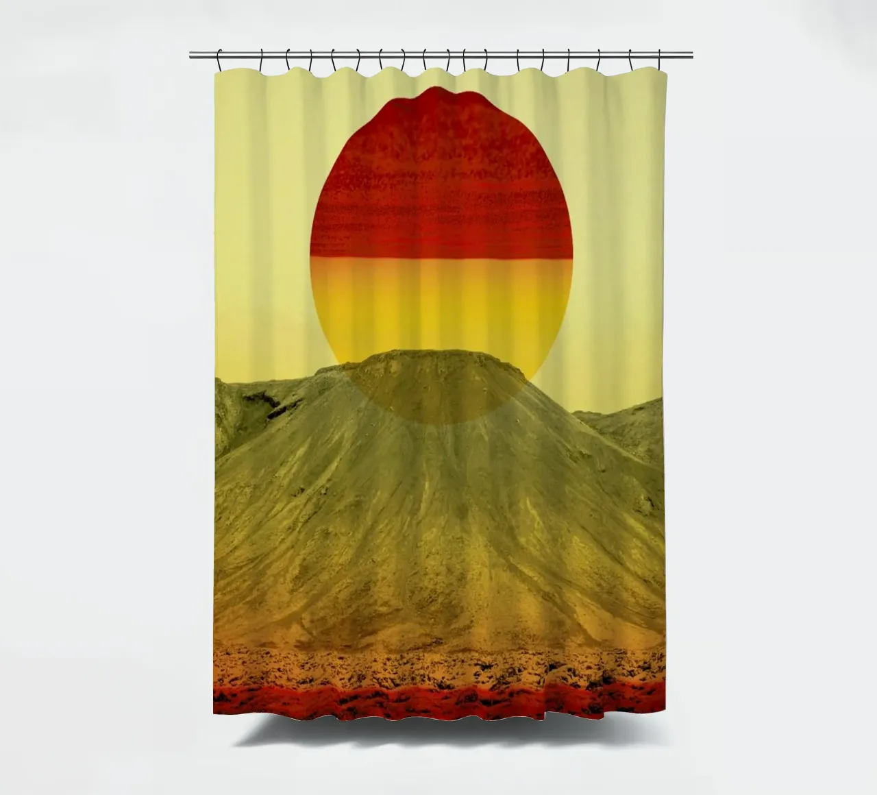 Warm abstraction tenda da doccia da Stoian Hitrov