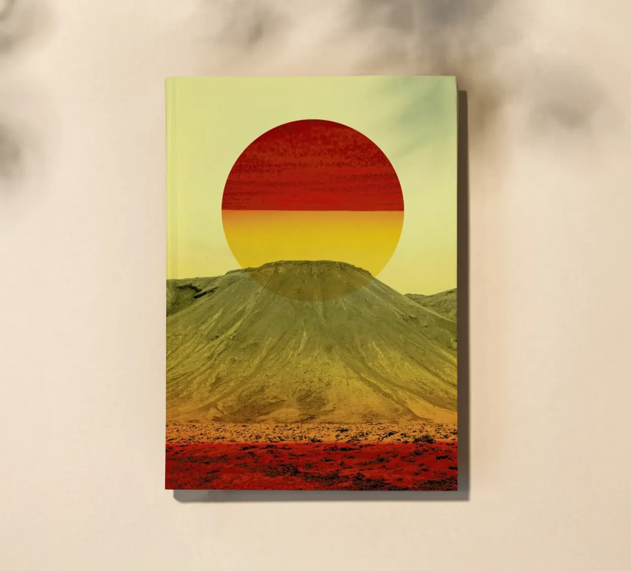 Warm abstraction notitieboek van Stoian Hitrov