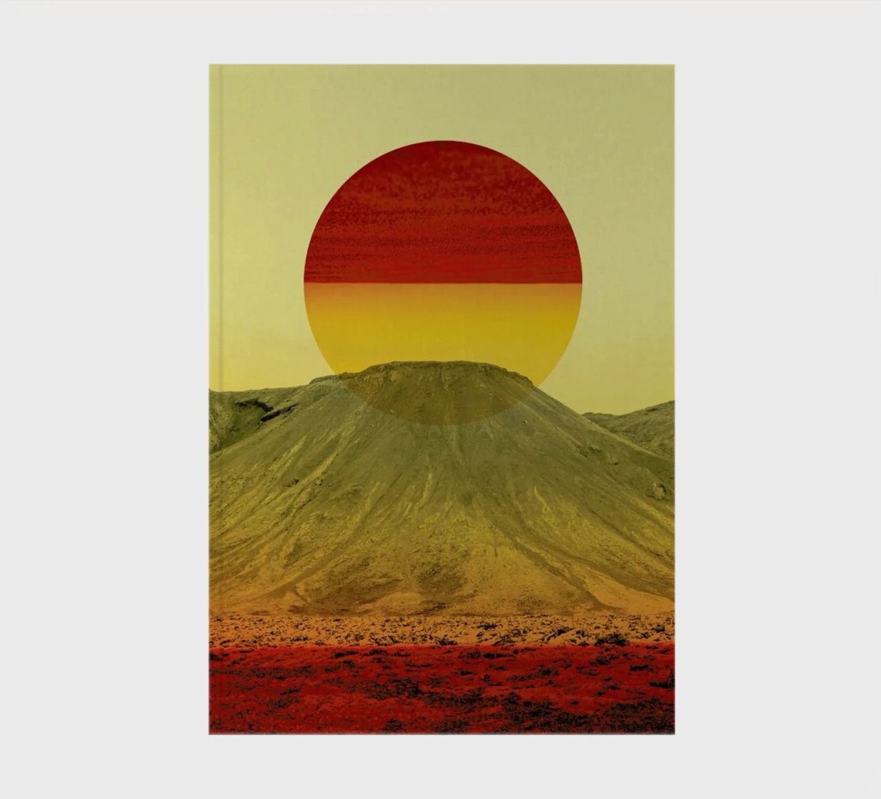 Warm abstraction notebook by Stoian Hitrov