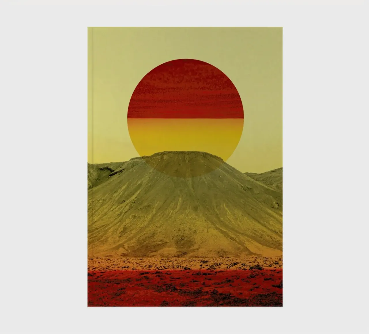 Warm abstraction cuaderno de Stoian Hitrov