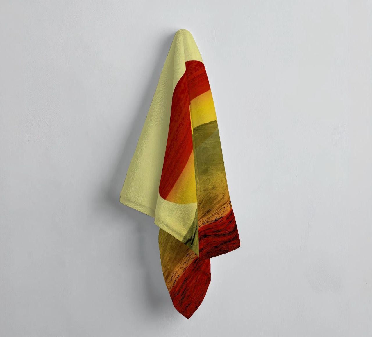 Warm abstraction asciugamano da bagno da Stoian Hitrov