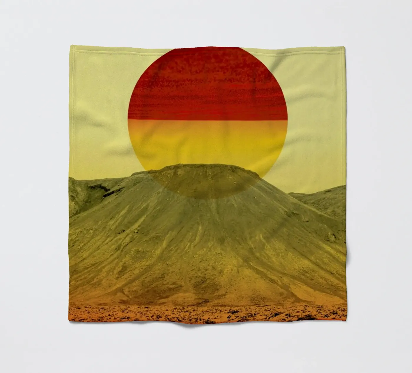 Warm abstraction Fleecedecke von Stoian Hitrov