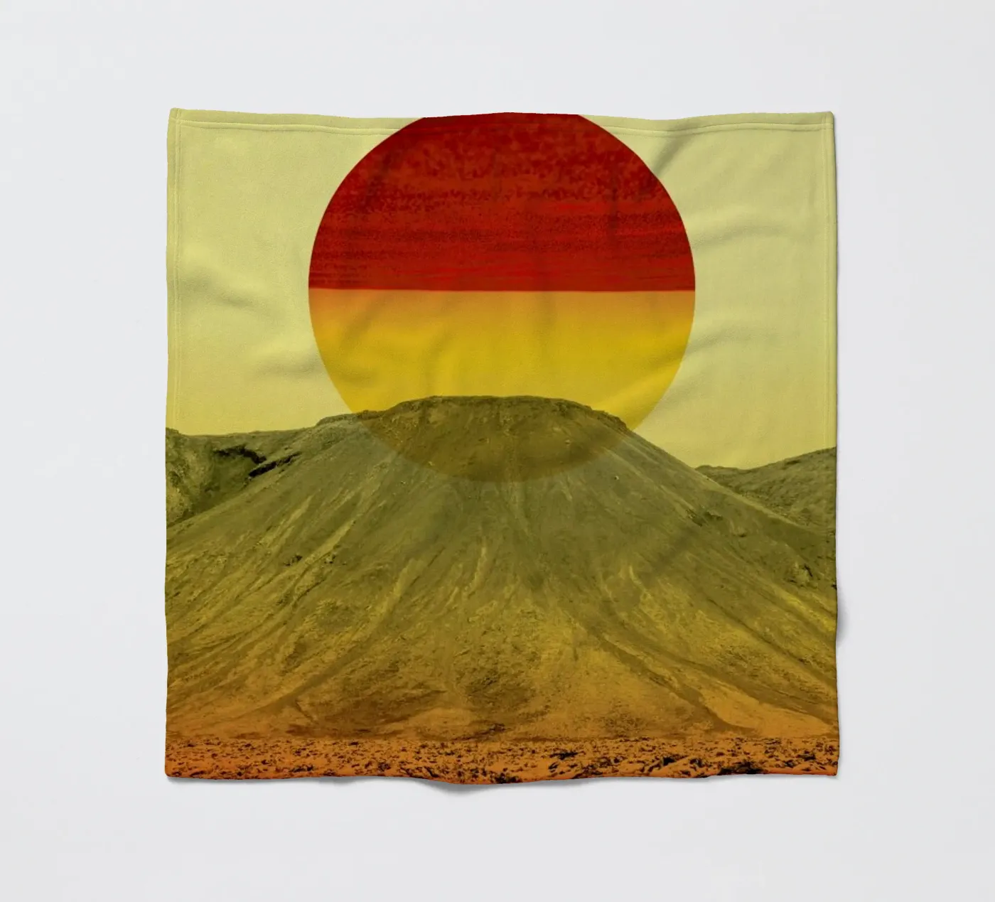 Warm abstraction Fleecedecke von Stoian Hitrov