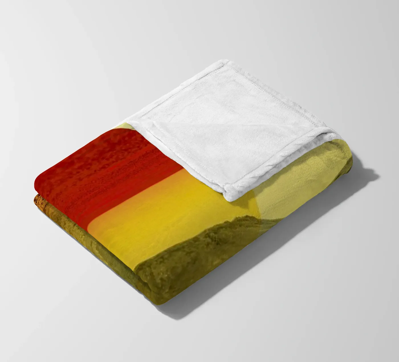 Warm abstraction Fleecedecke von Stoian Hitrov