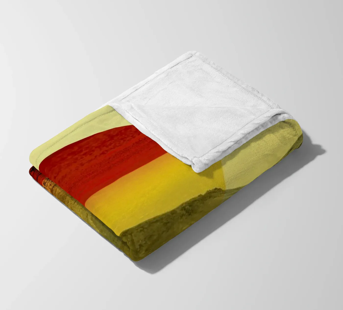Warm abstraction Fleecedecke von Stoian Hitrov