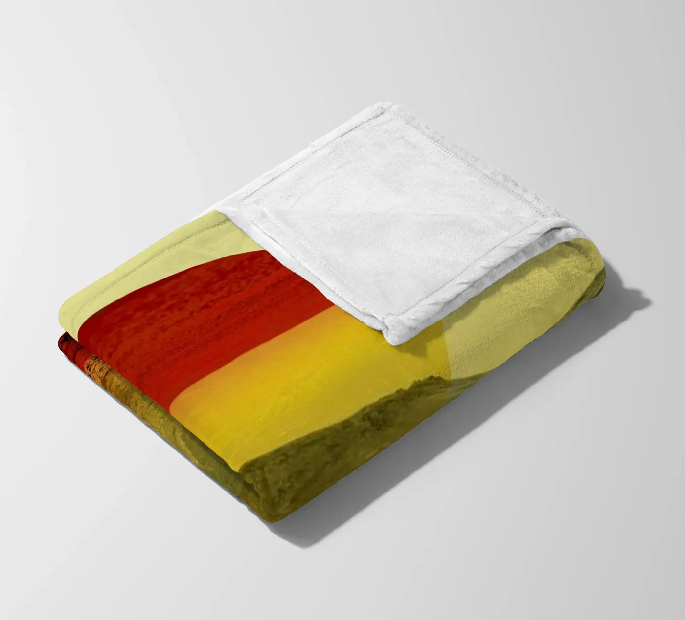 Warm abstraction Fleecedecke von Stoian Hitrov