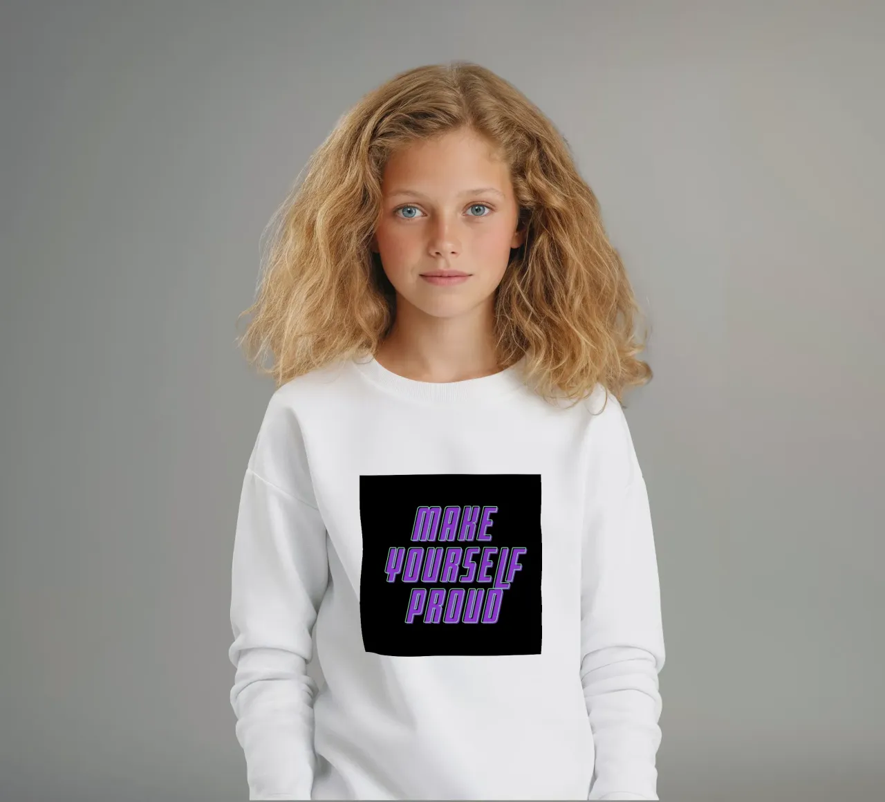 Rendetevi orgogliosi di voi stessi felpa bambino da inspirational quote