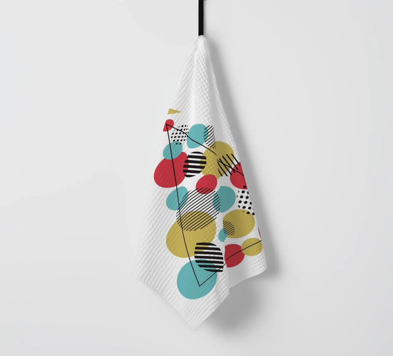 Albero di Natale geometrico canovaccio da cucina da Kim Hubball Studio