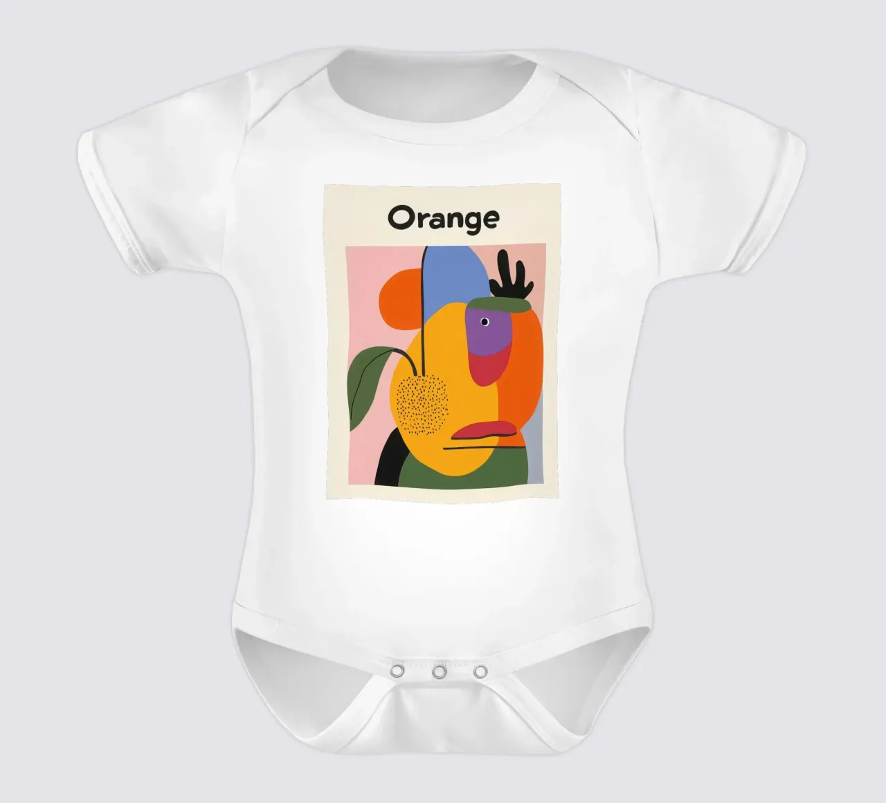 Composizione del colore body neonato maniche corte da Pop and Fruits - Affiches & posters
