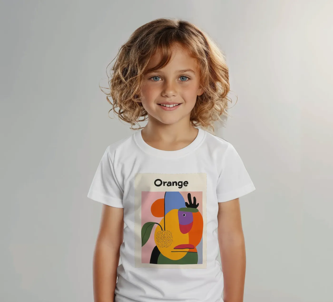 Farbzusammensetzung Kinder T-Shirt von Pop and Fruits - Affiches & posters