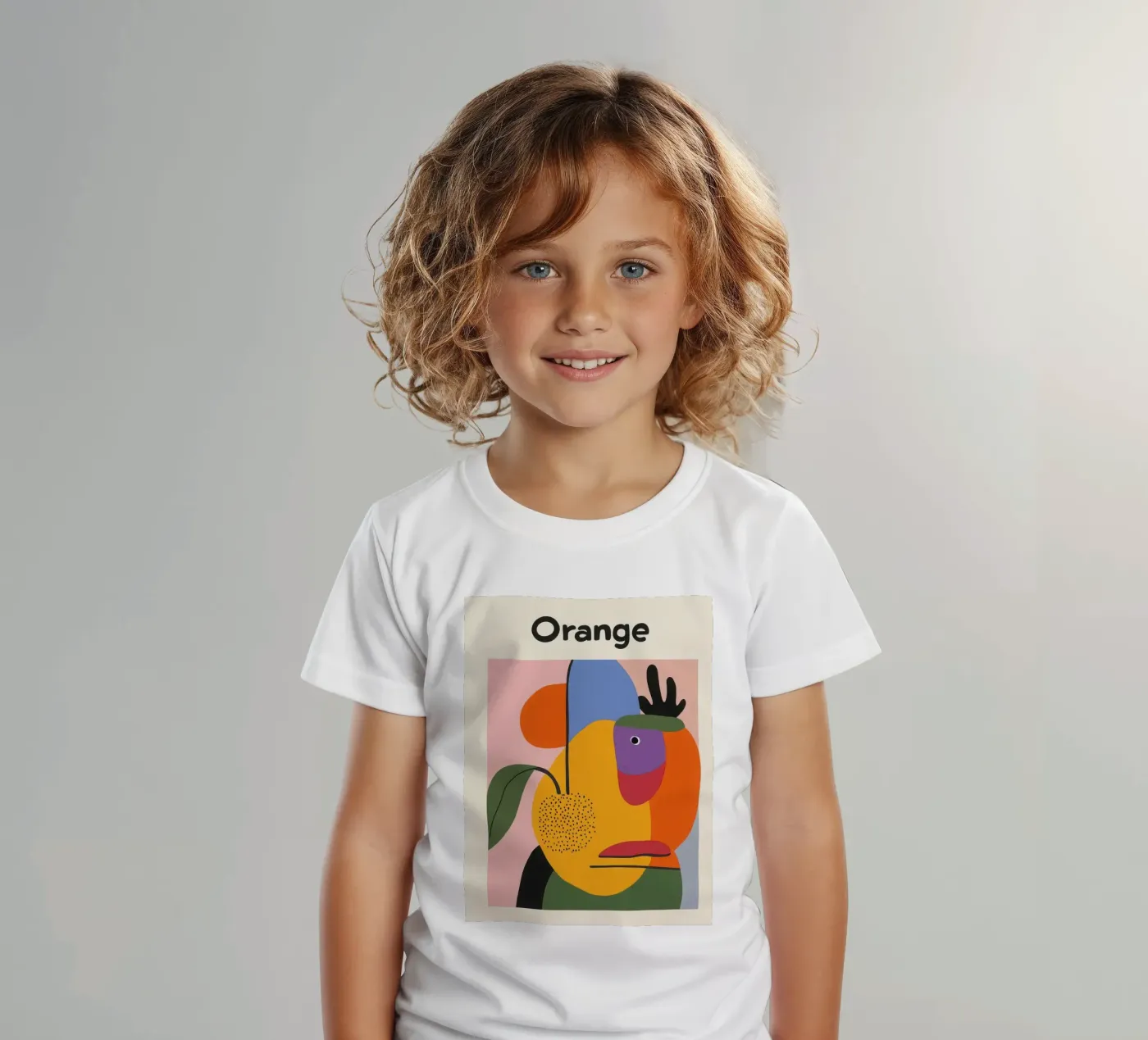 Farbzusammensetzung Kinder T-Shirt von Pop and Fruits - Affiches & posters