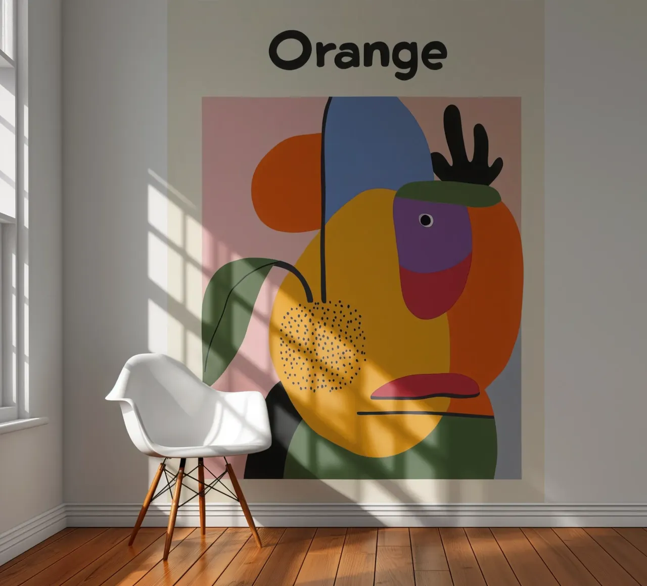 Colour composition fotobehang van Pop and Fruits - Affiches & posters