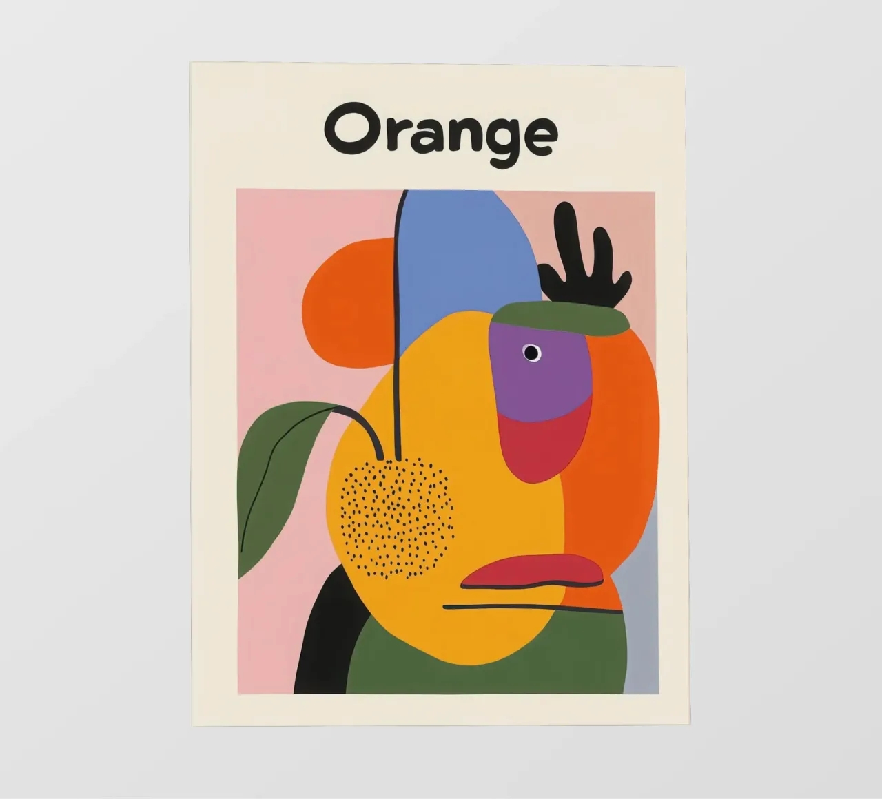 Colour composition fotobehang van Pop and Fruits - Affiches & posters