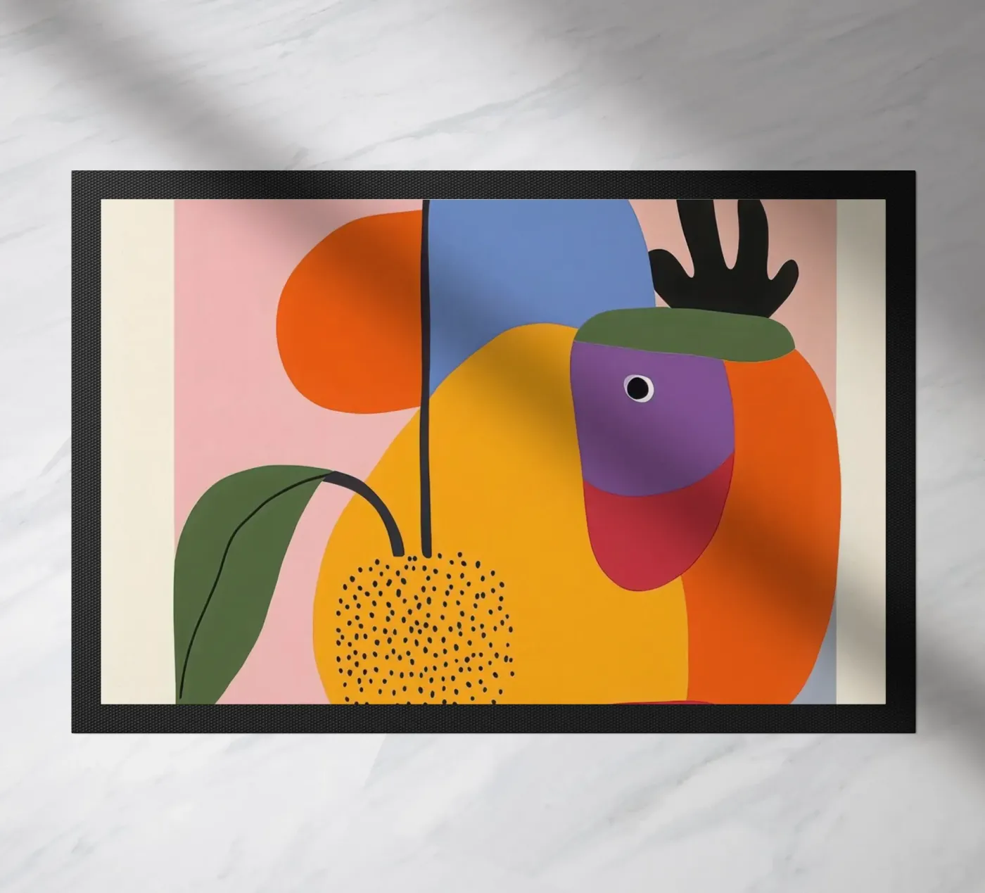 Colour composition Fußmatte von Pop and Fruits - Affiches & posters