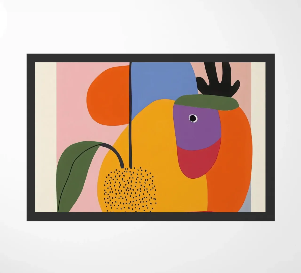 Composition couleurs paillasson de Pop and Fruits - Affiches & posters