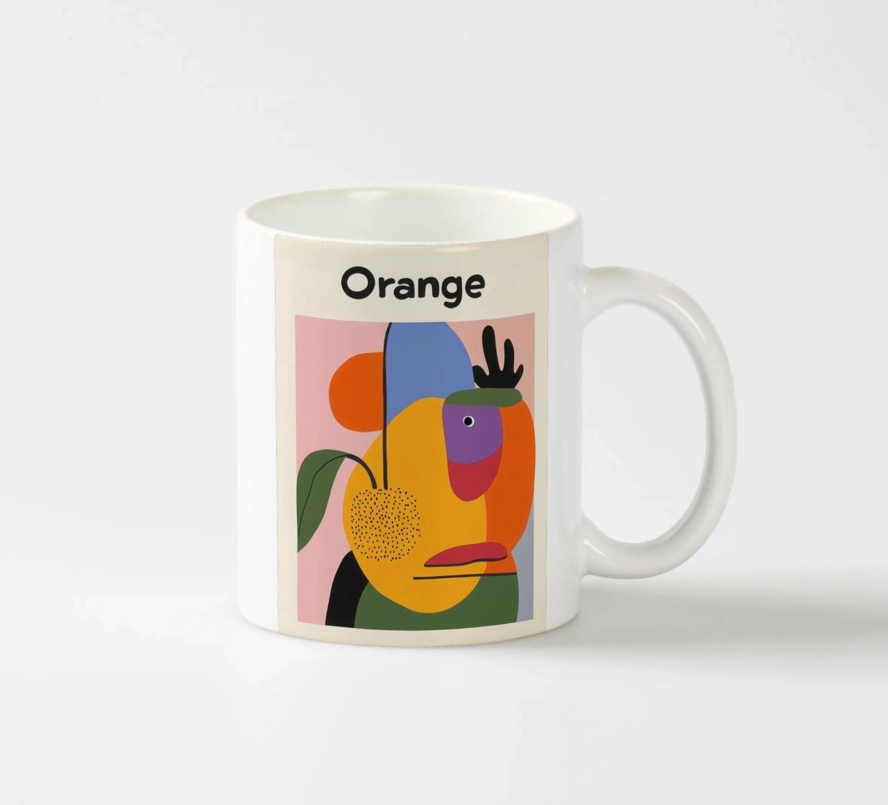 Composizione del colore tazza in ceramica da Pop and Fruits - Affiches & posters