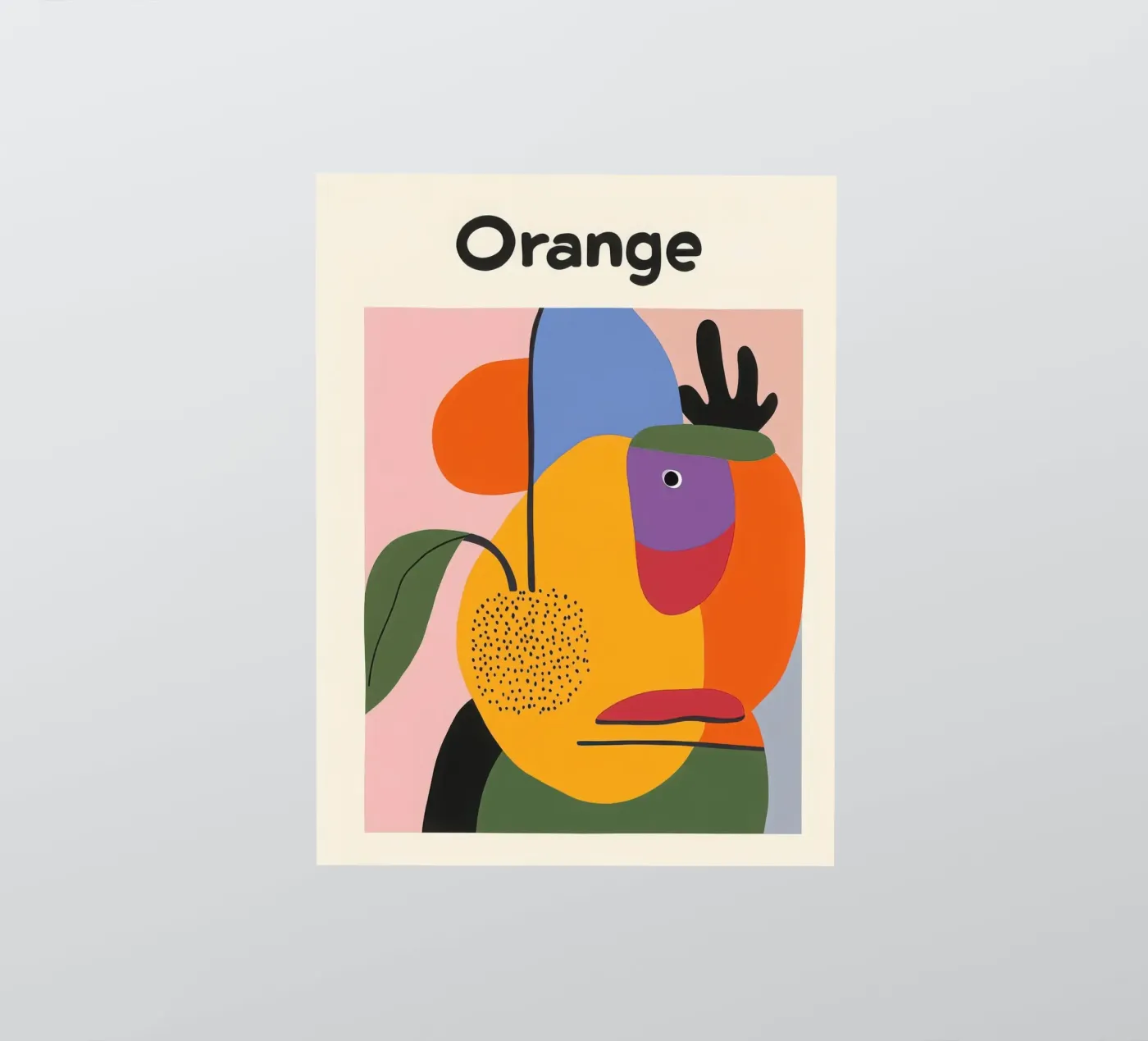 Colour composition sticker by Pop and Fruits - Affiches & posters