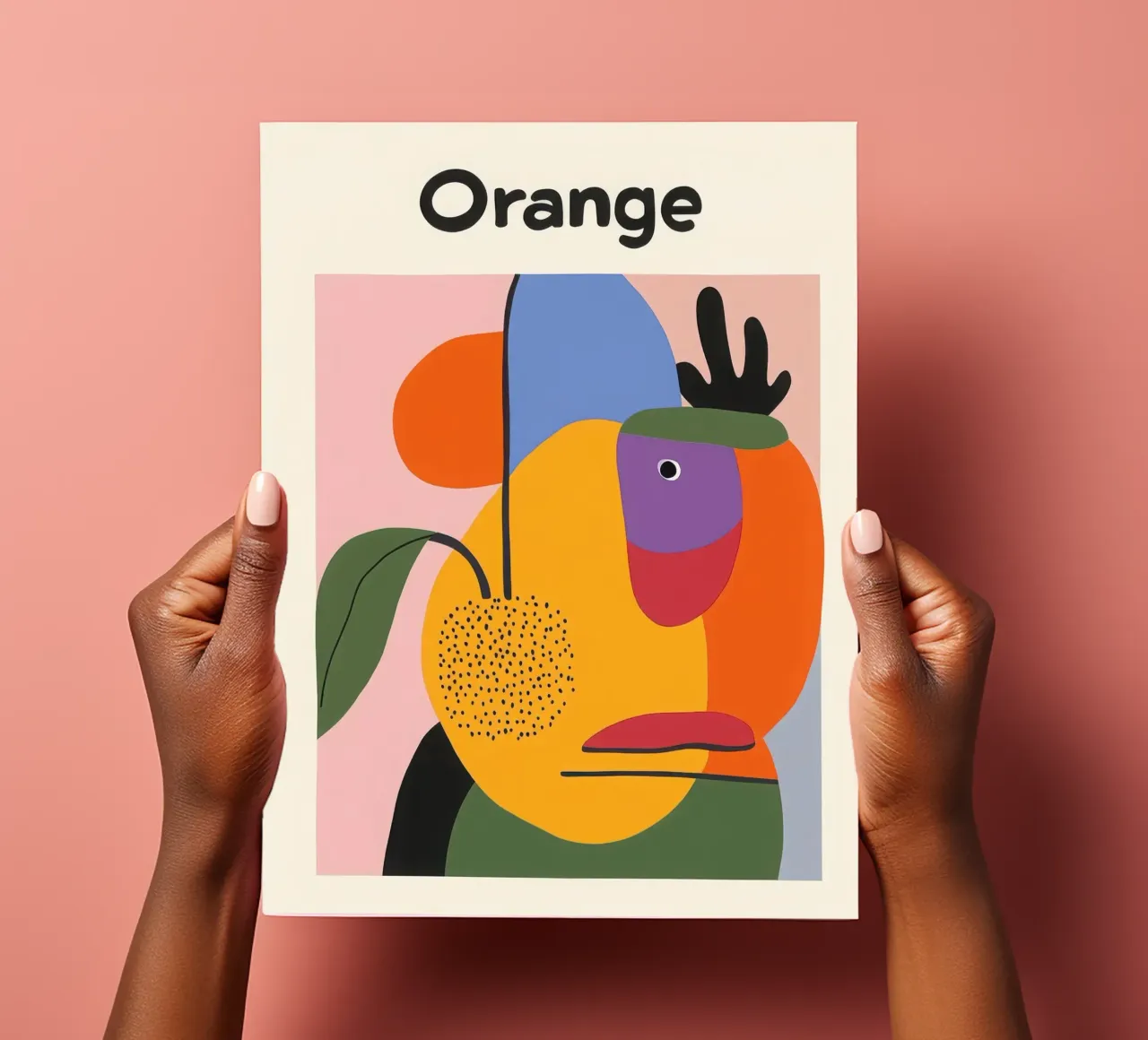 Colour composition sticker sheet by Pop and Fruits - Affiches & posters