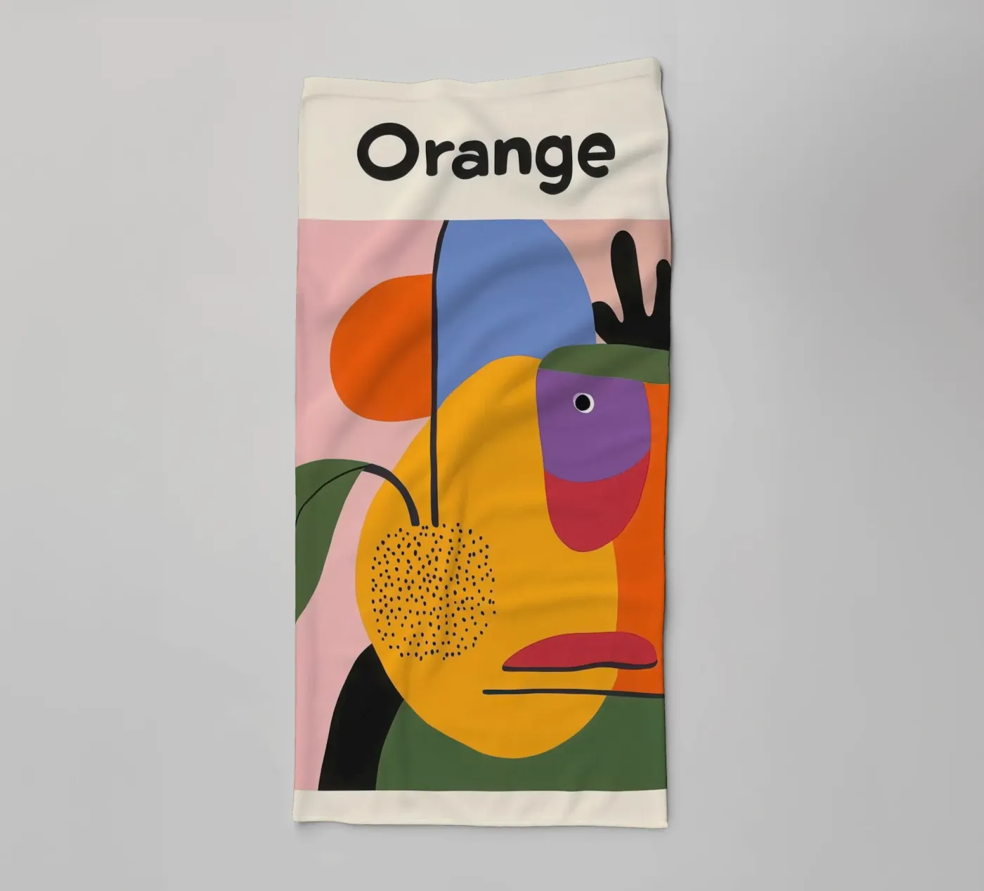 Colour composition towel by Pop and Fruits - Affiches & posters