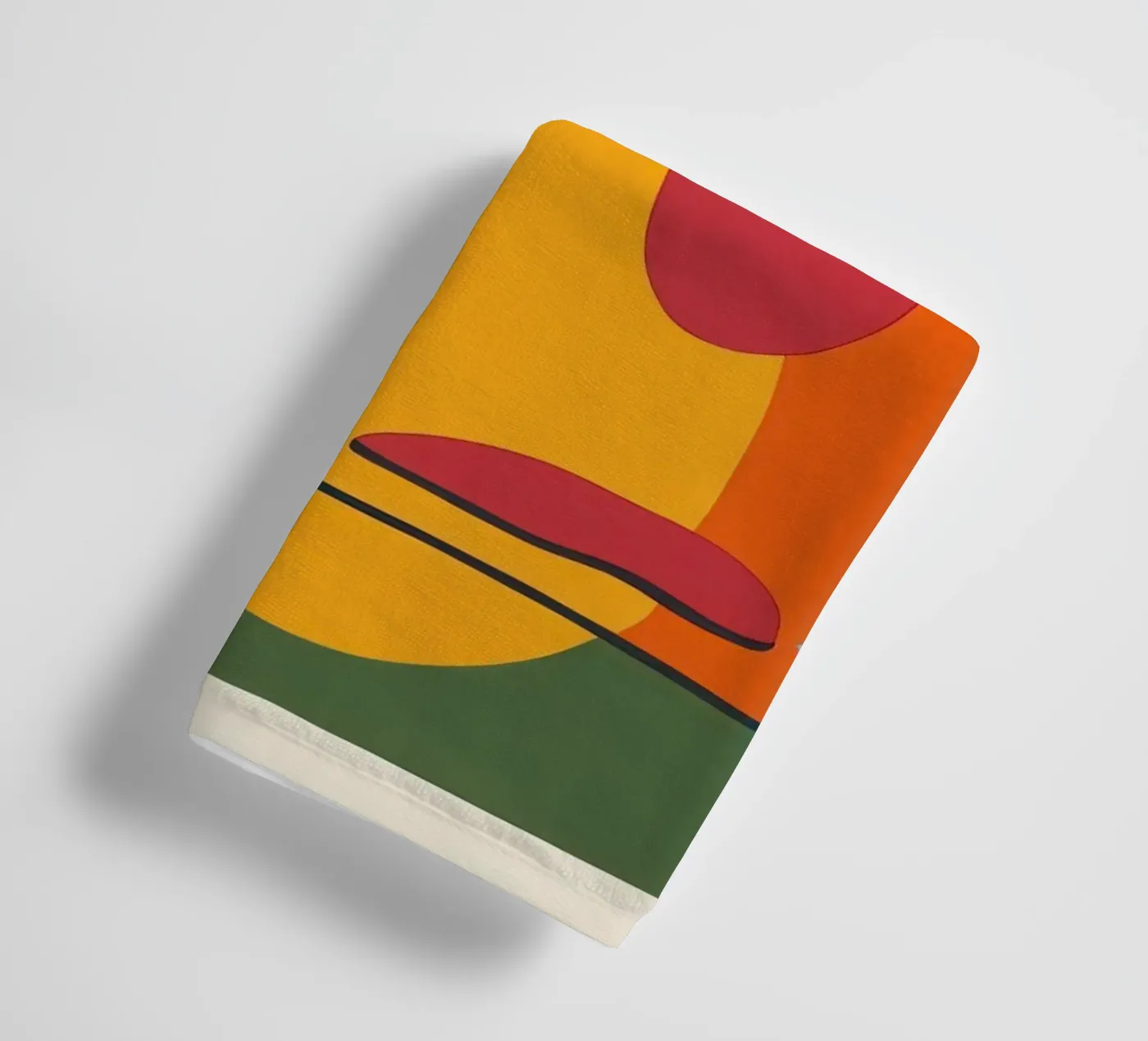 Colour composition towel by Pop and Fruits - Affiches & posters