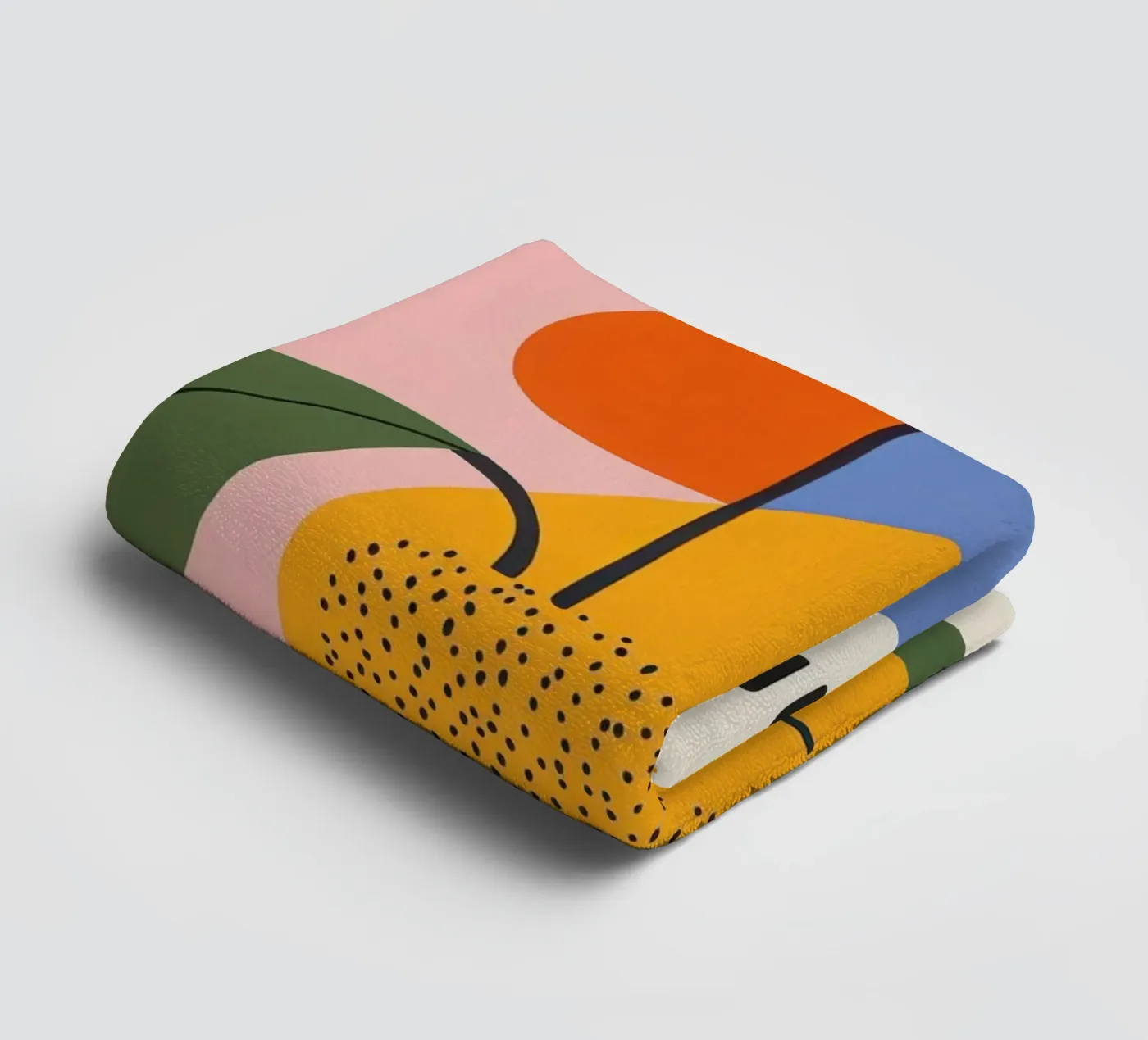 Colour composition towel by Pop and Fruits - Affiches & posters