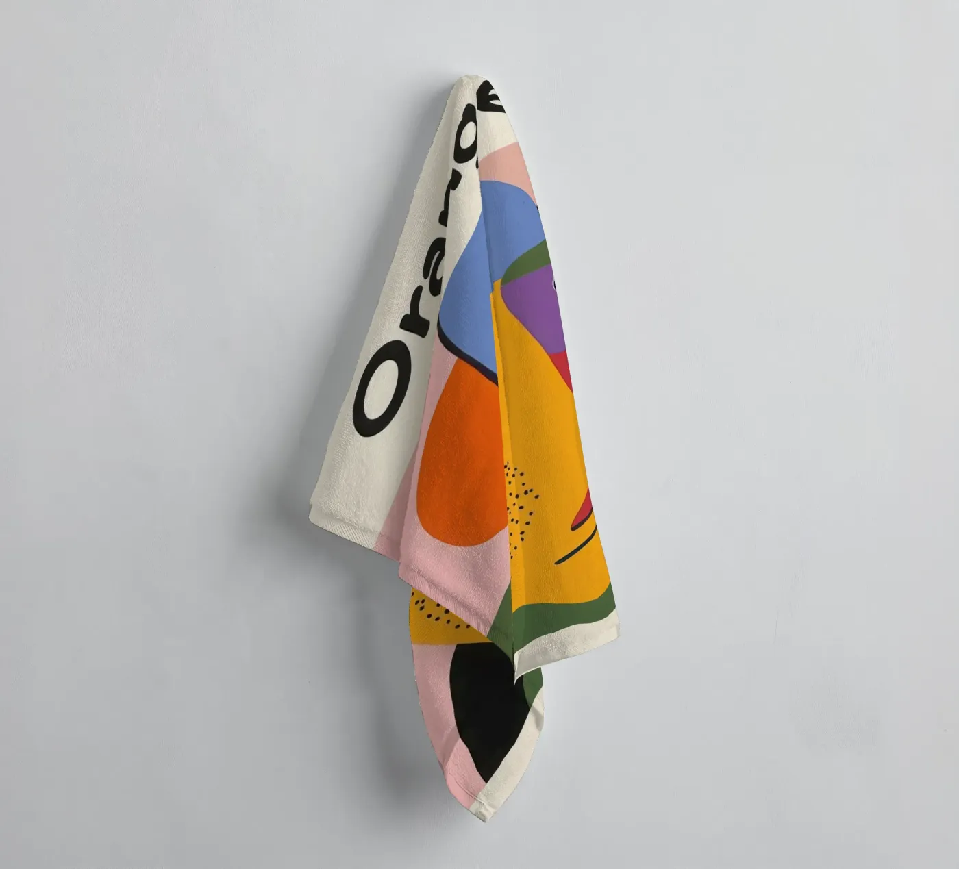 Colour composition towel by Pop and Fruits - Affiches & posters