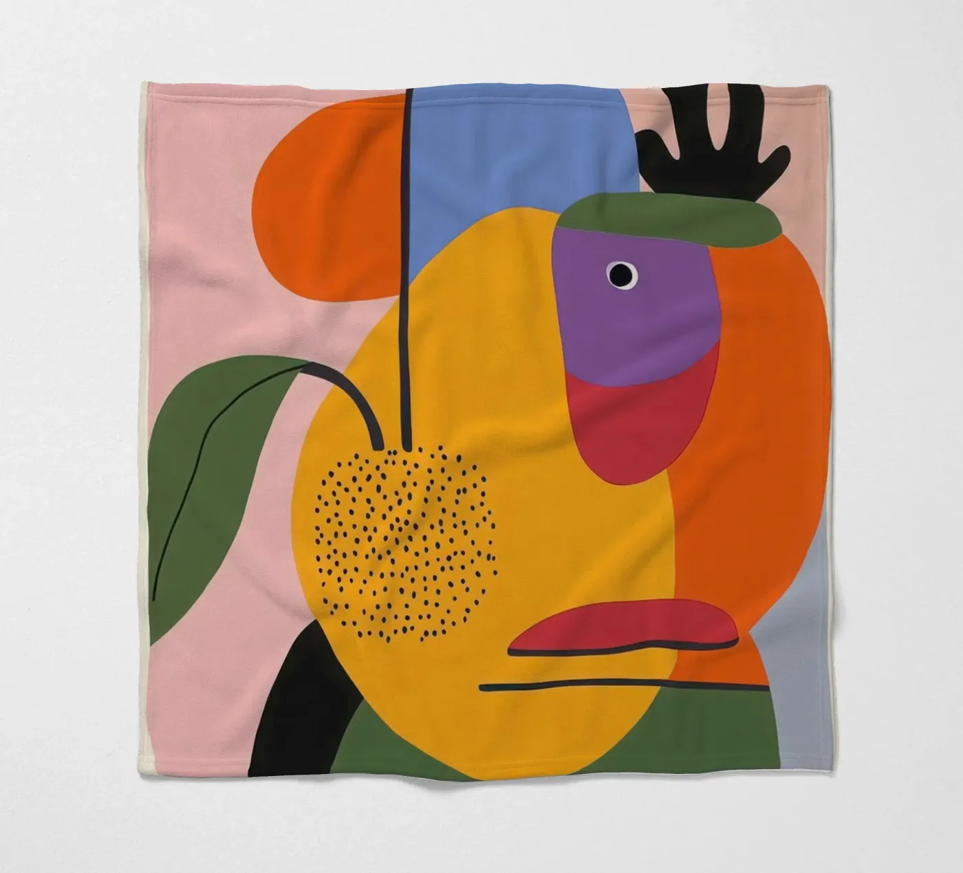 Colour composition Fleecedecke von Pop and Fruits - Affiches & posters