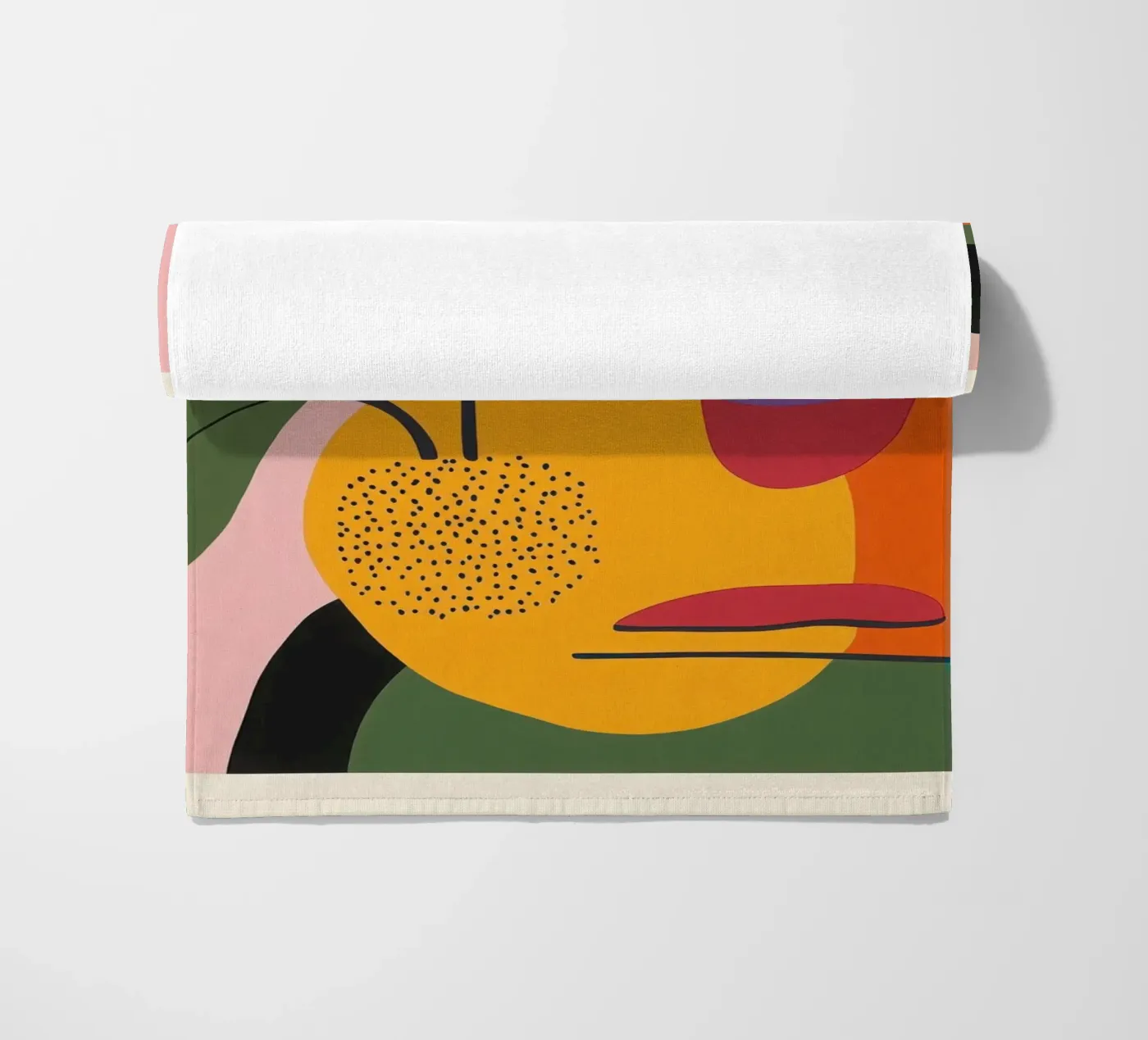 Colour composition beach towel by Pop and Fruits - Affiches & posters