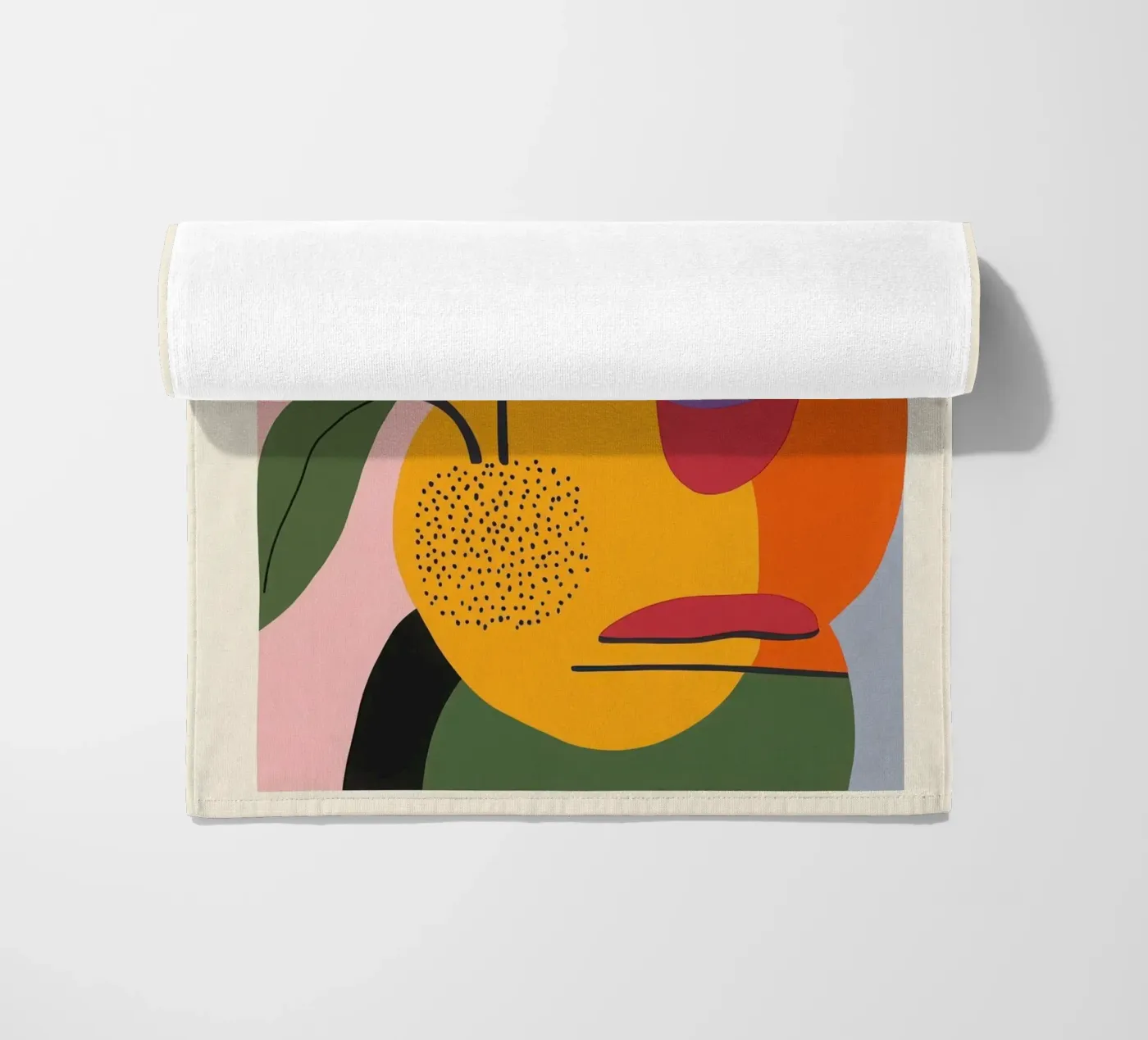 Colour composition beach towel by Pop and Fruits - Affiches & posters