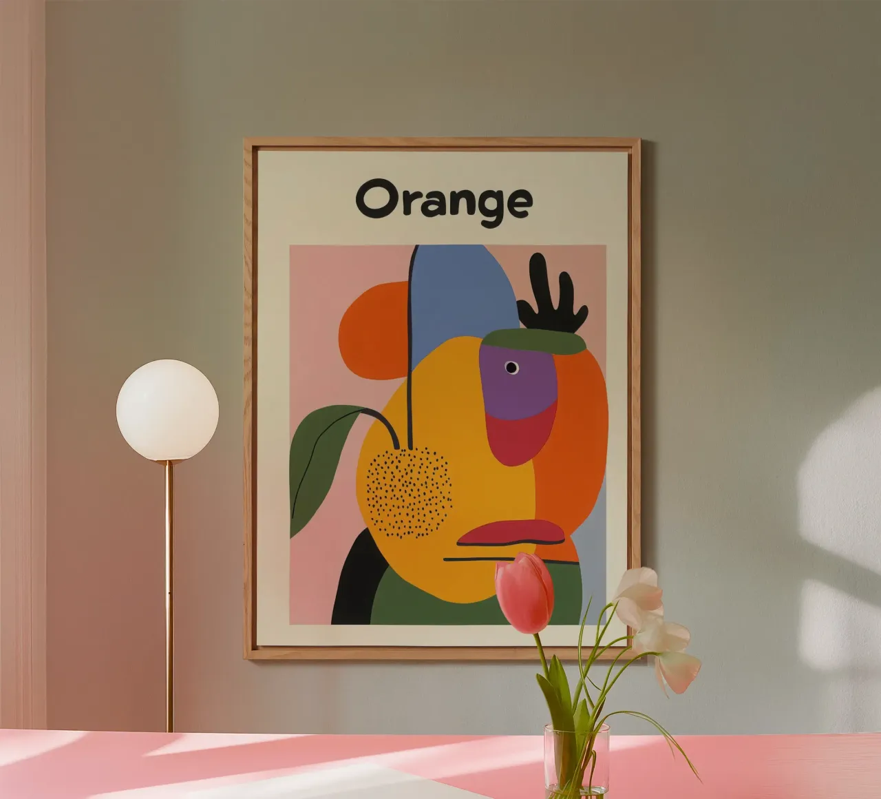 Kleursamenstelling forex-plaat van Pop and Fruits - Affiches & posters