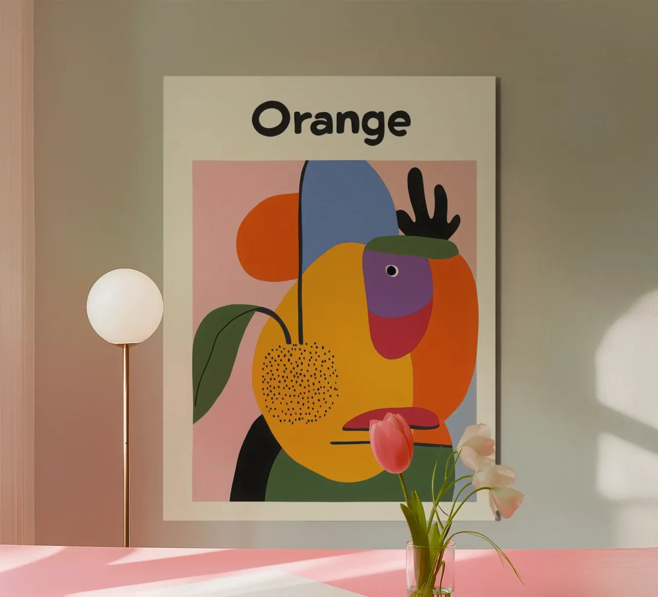 Kleursamenstelling forex-plaat van Pop and Fruits - Affiches & posters