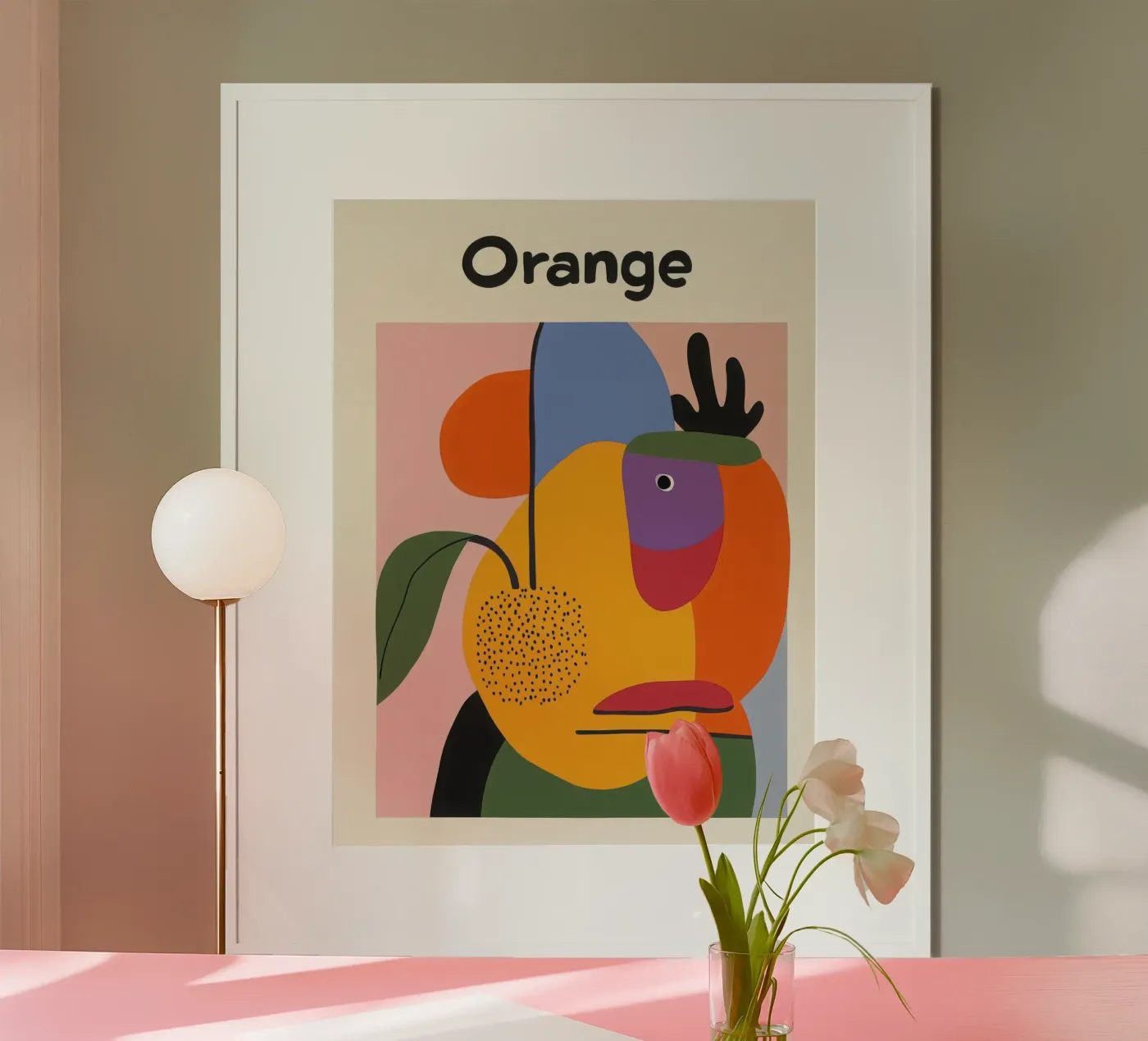 Composition couleurs poster de Pop and Fruits - Affiches & posters