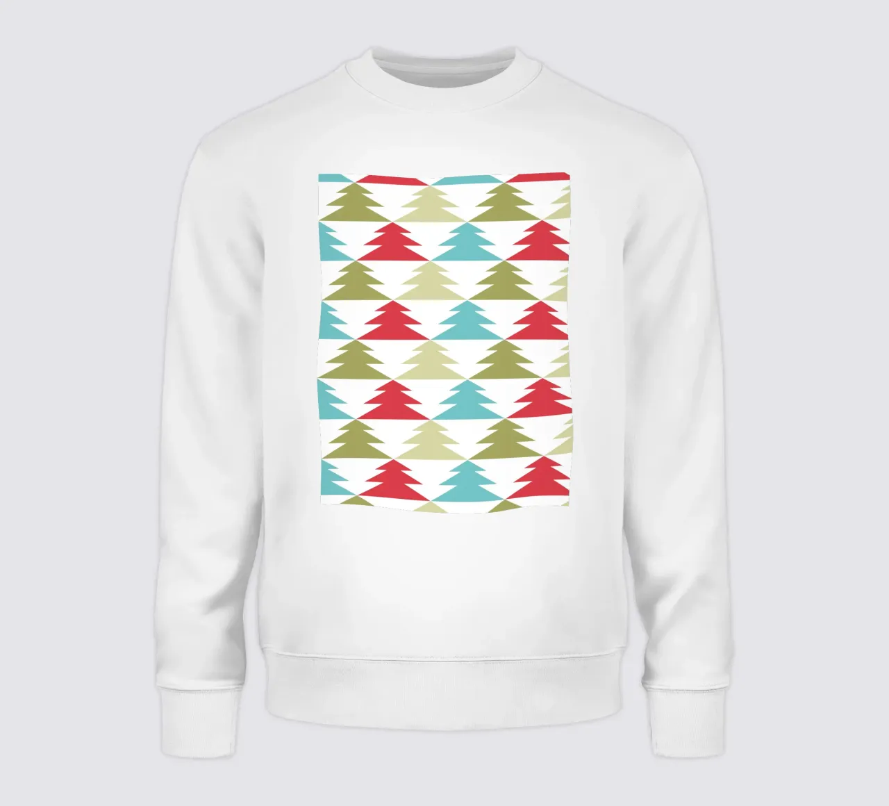 Geometric Tree Pattern felpa da Kim Hubball Studio