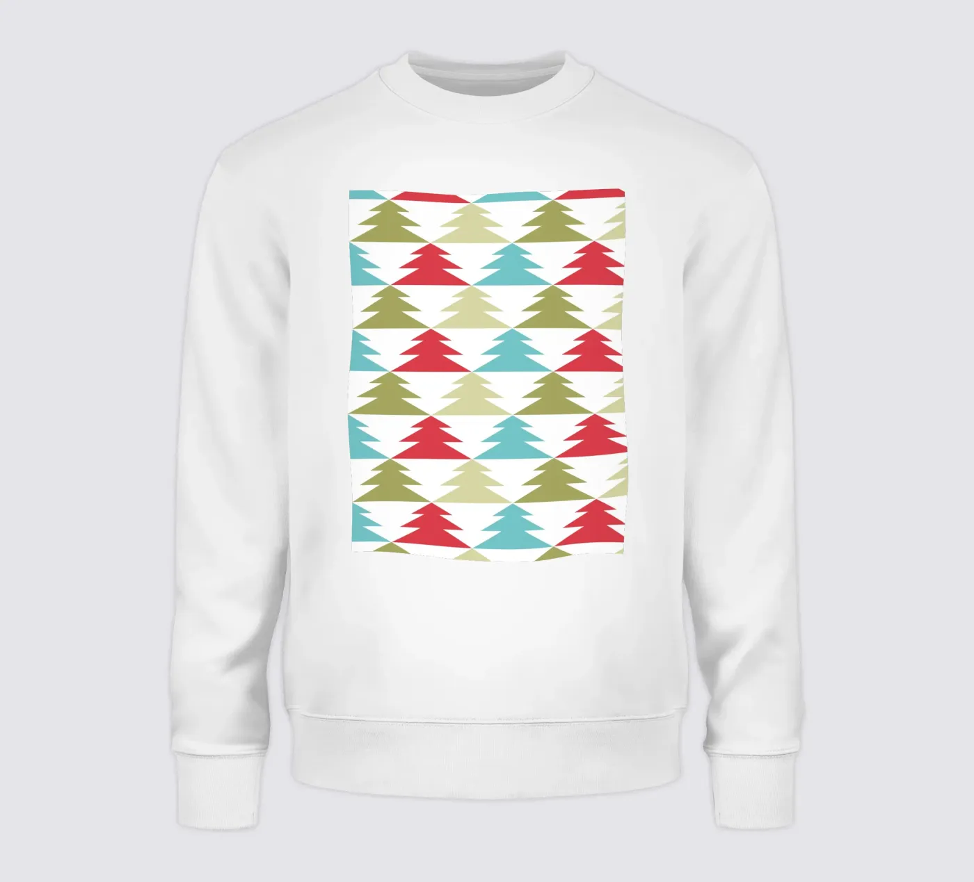 Geometric Tree Pattern sweatshirt van Kim Hubball Studio