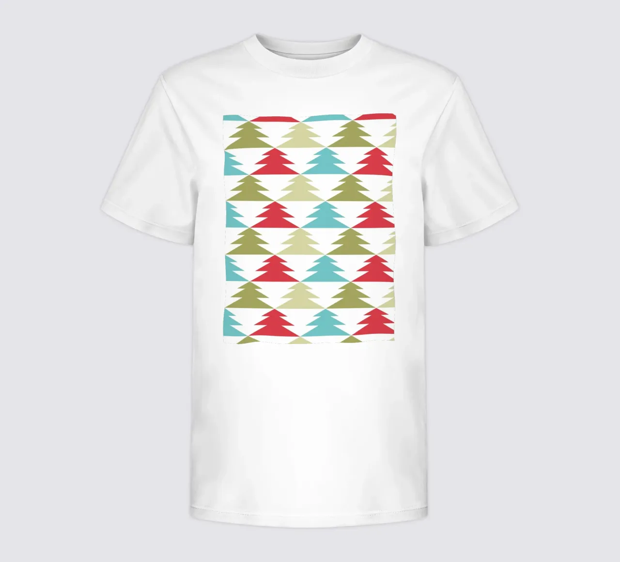 Geometrisch Boompatroon kinder t-shirt van Kim Hubball Studio